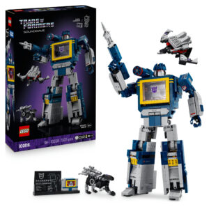 Lego - 10358 - icons transformers soundwave da collezione - TRANSFORMER, LEGO ICONS