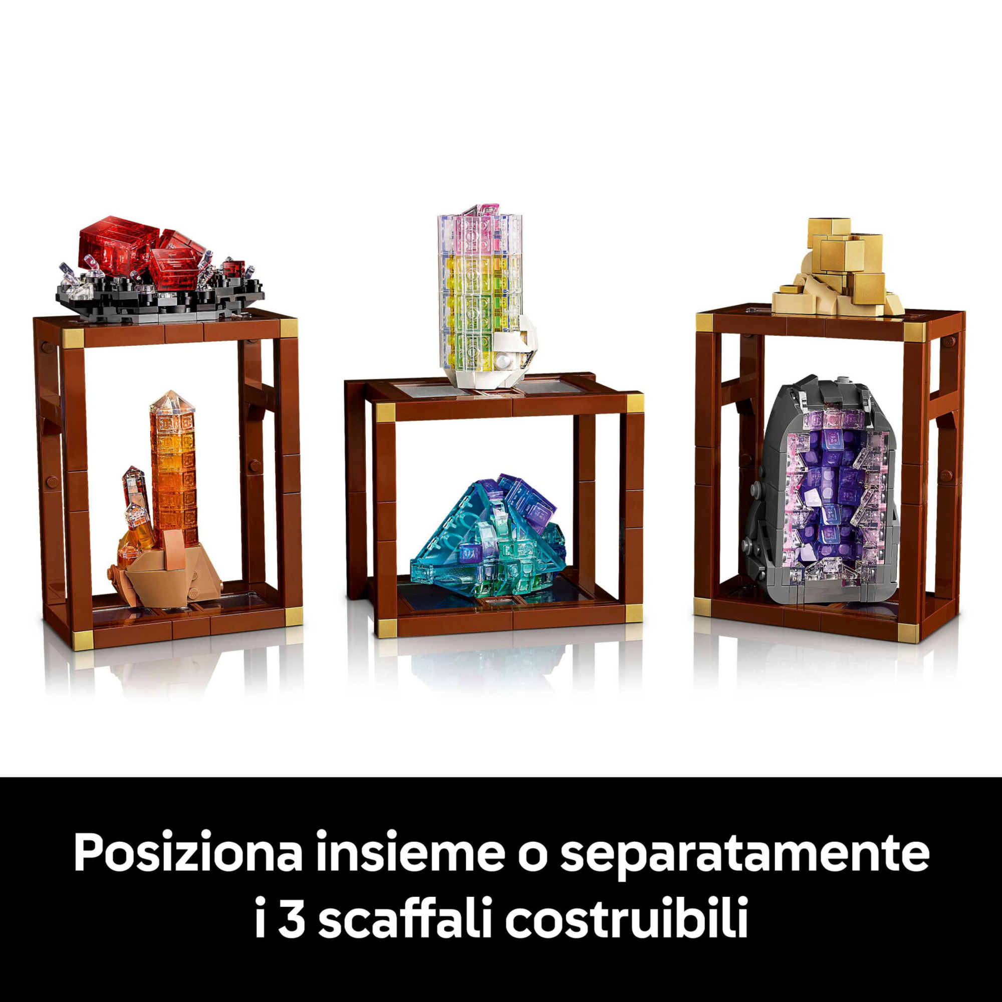 Lego - 21362 - ideas collezione di minerali con cristalli e supporti - LEGO IDEAS