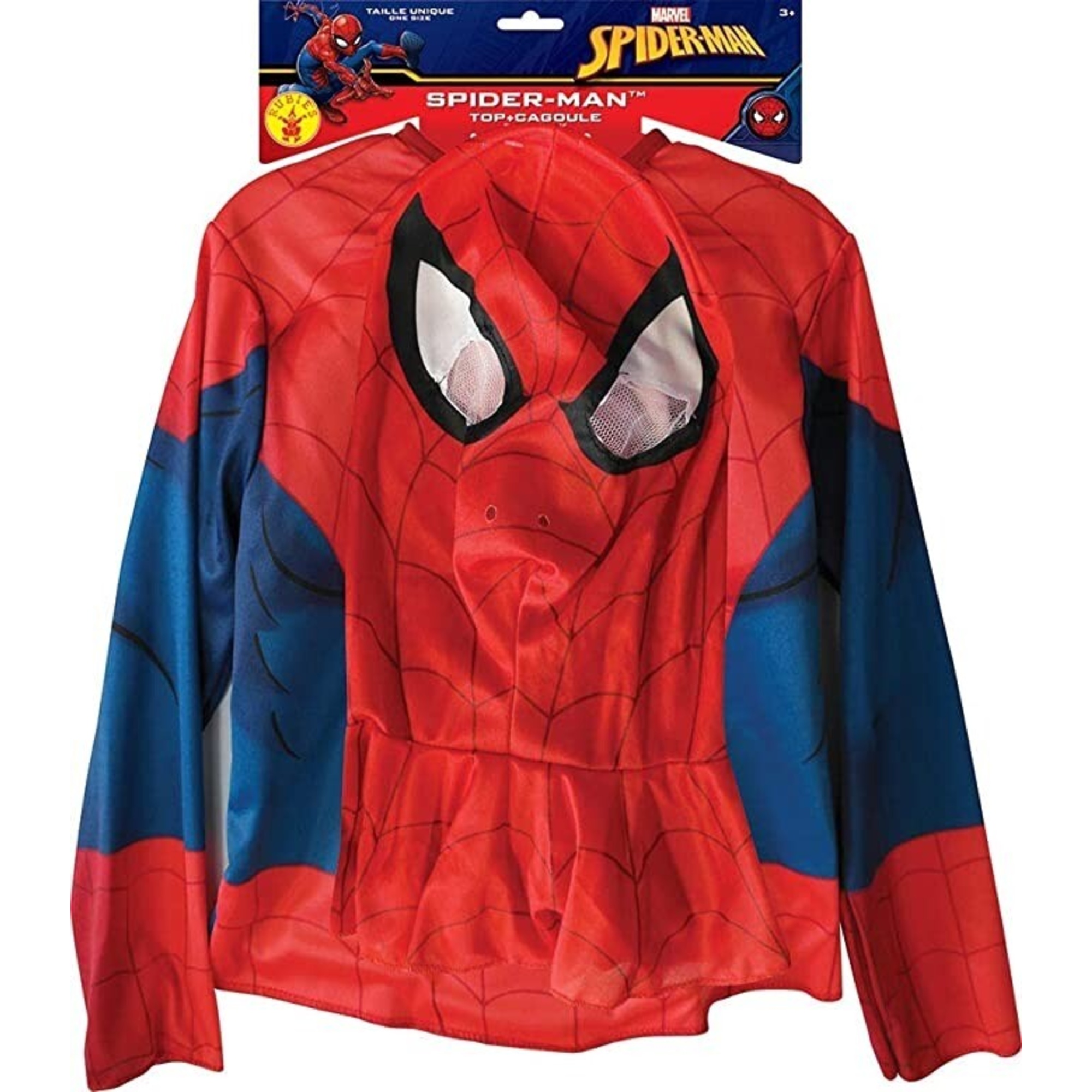 Set spiderman bambino con top e maschera – costume - Spiderman
