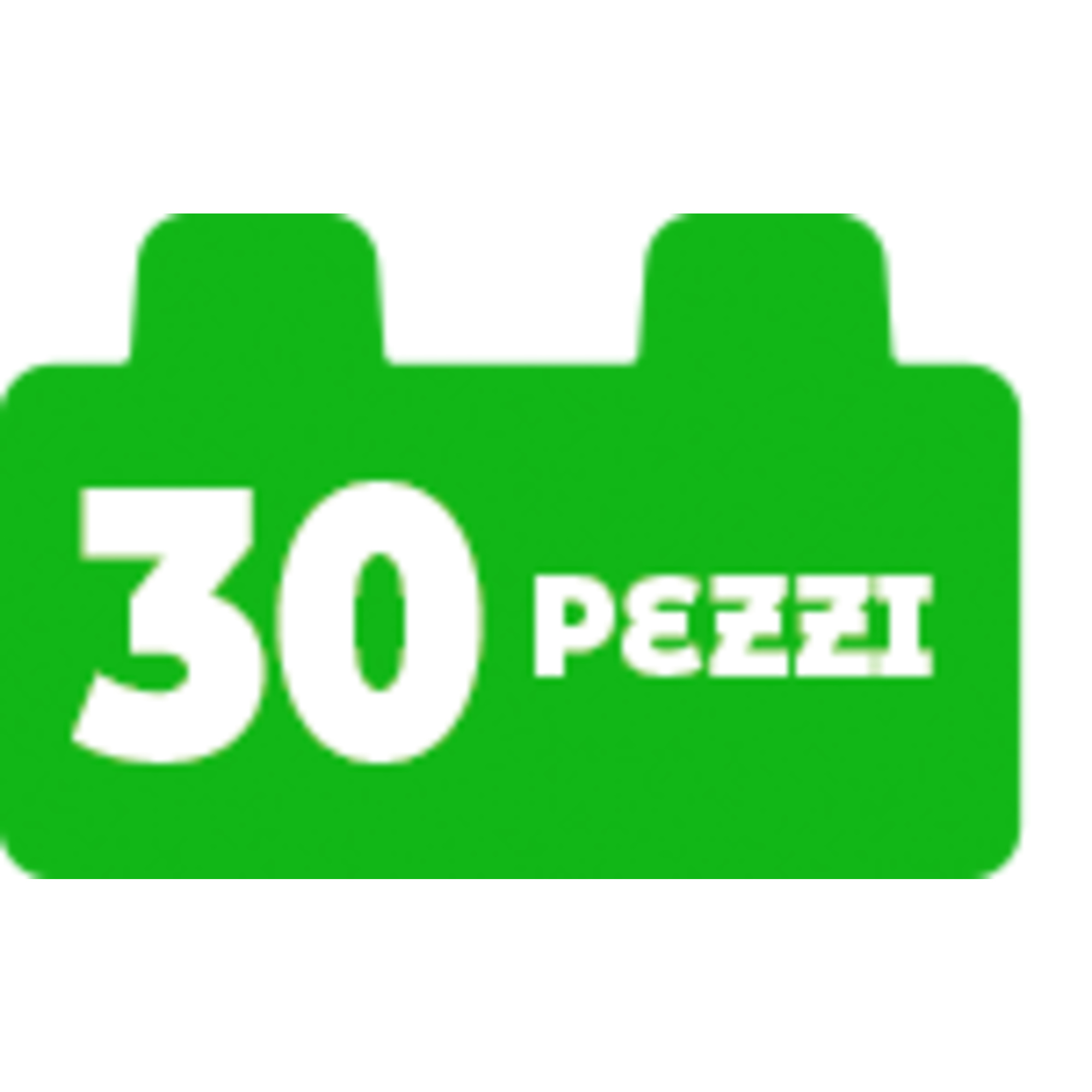 Jelly blox - box 30 mattoncini - gioco di costruzione per bambini dai 2 anni - 