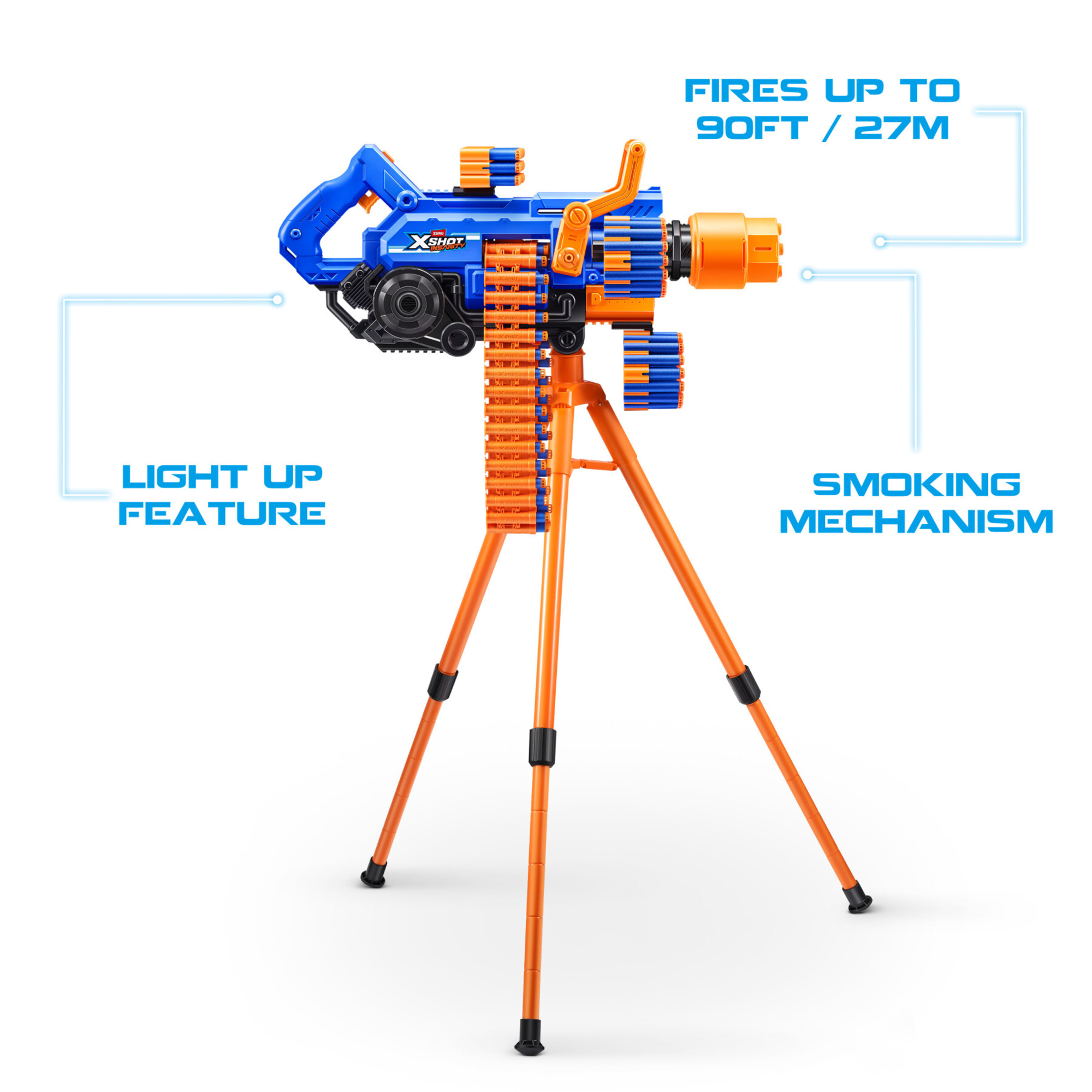 Xshot insanity smoking barrel blaster - X-SHOT