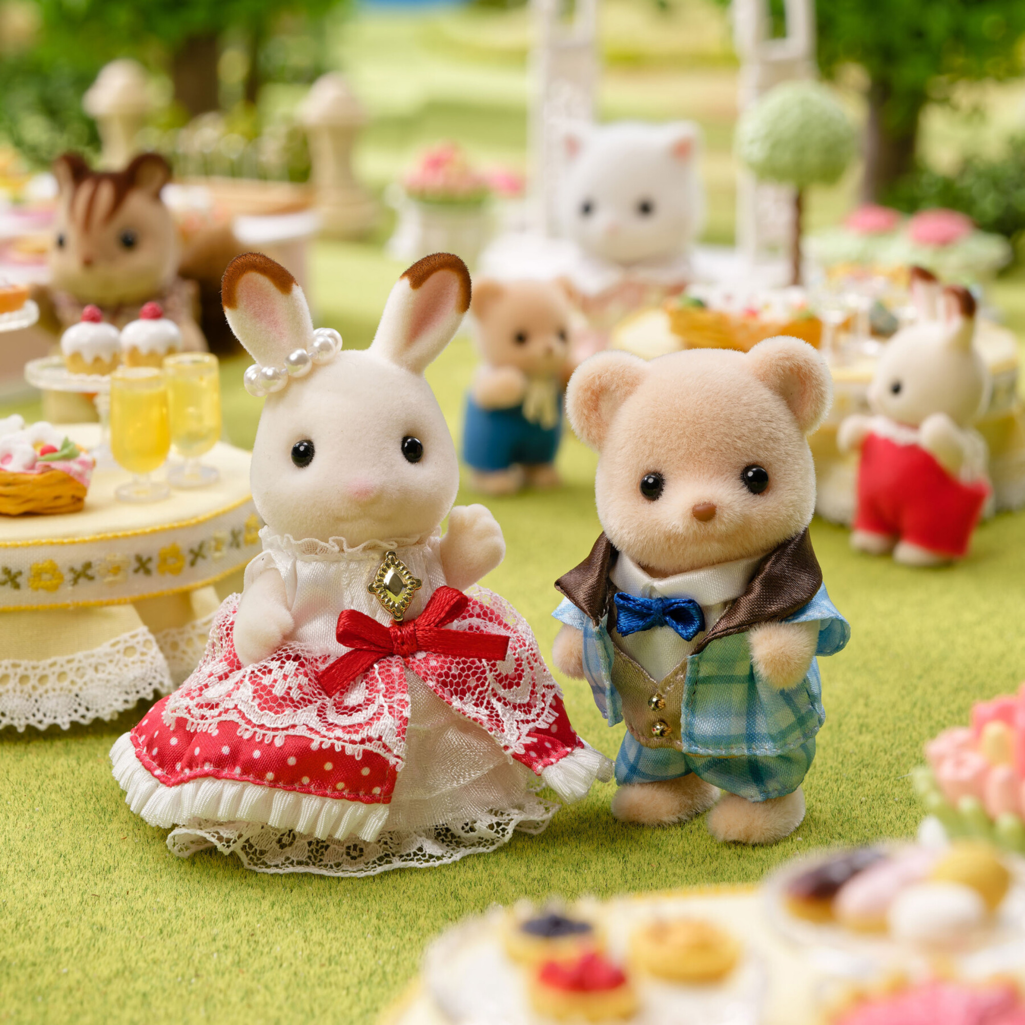 Sylvanian families - set amici anniversario - freya e theo - SYLVANIAN FAMILIES
