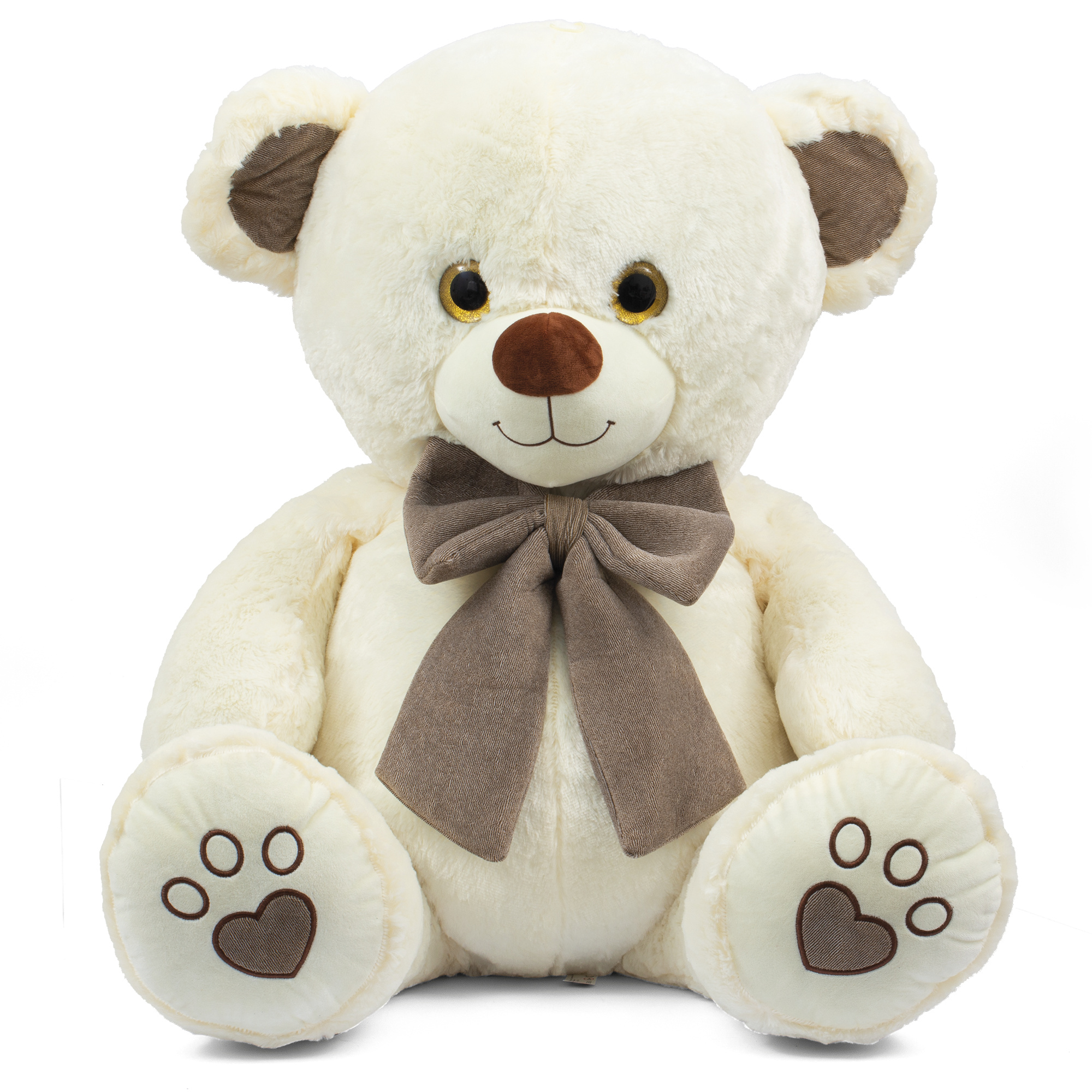 Orso jumbo morbido xl  90 cm - peluche gigante coccoloso - assortito in 2 modelli - AMI PLUSH