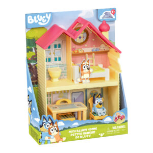 Bluey - playset mini home - la casa di bluey con personaggio e accessori - BLUEY