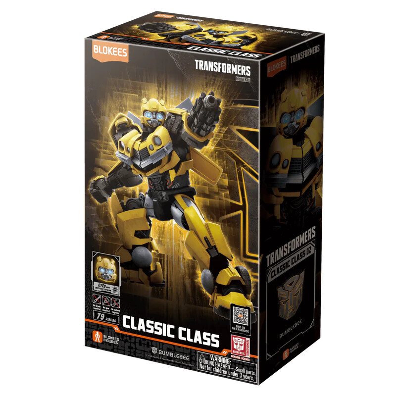 Blokees figures - transformers - classic class 02 - bumblebee - BLOKEES