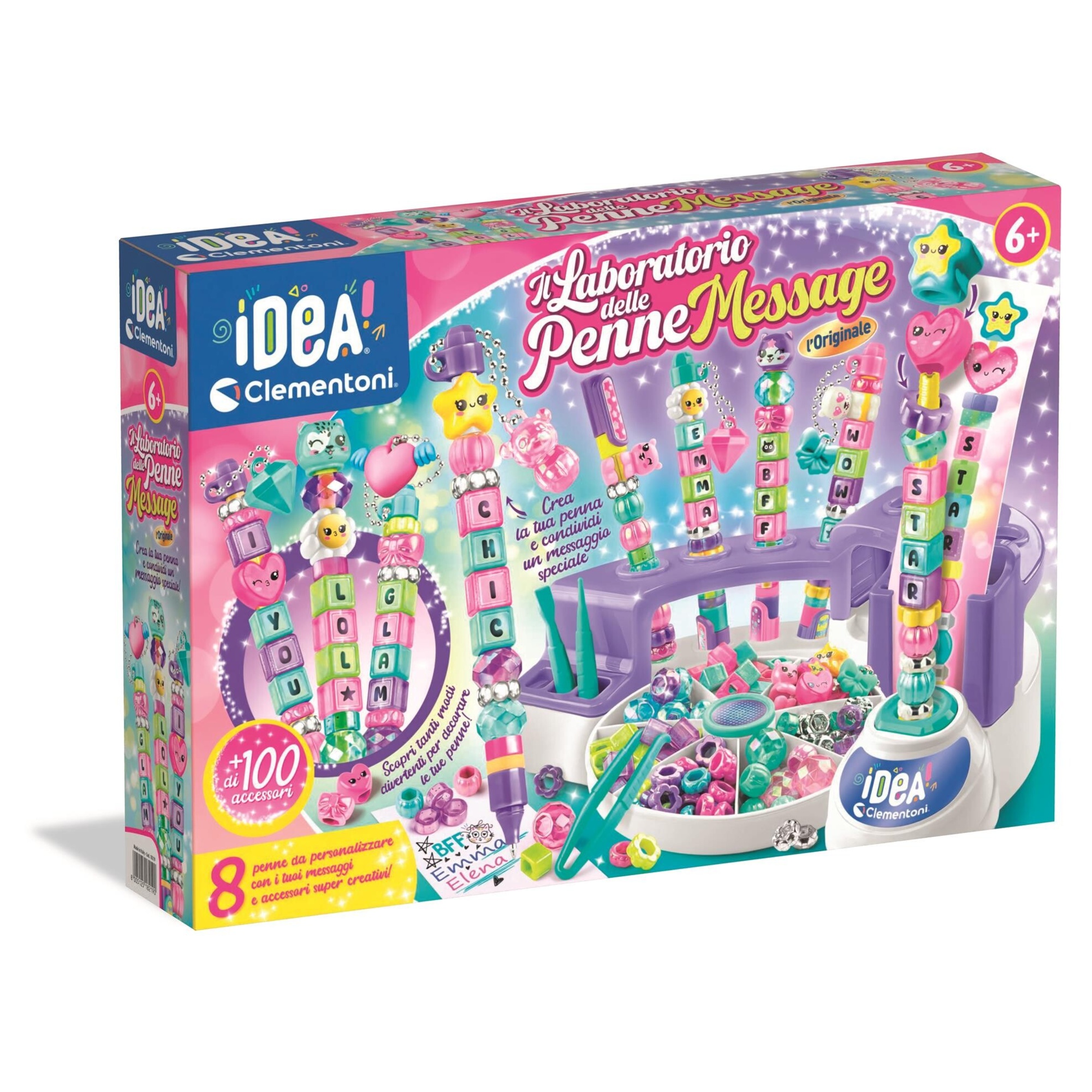 Clementoni - idea - laboratorio delle penne message - 18219 - CLEMENTONI