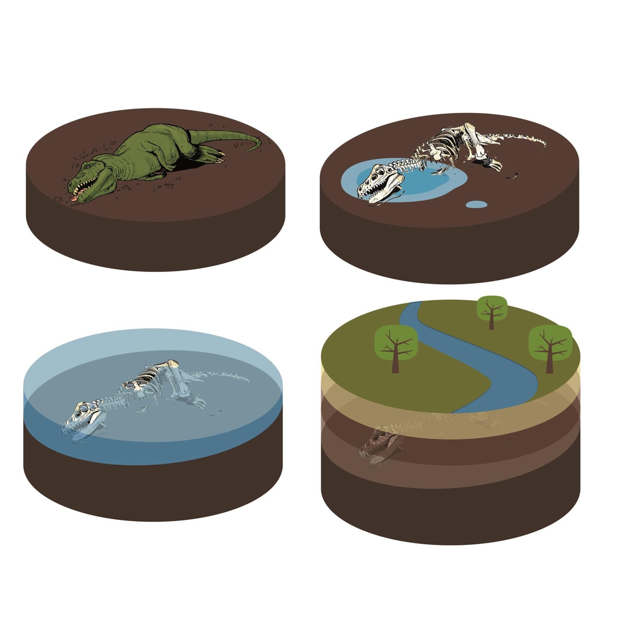 Clementoni - colossal dinosaur dig set - mosasaurus and brachiosaurus - 19434 - CLEMENTONI, Jurassic World