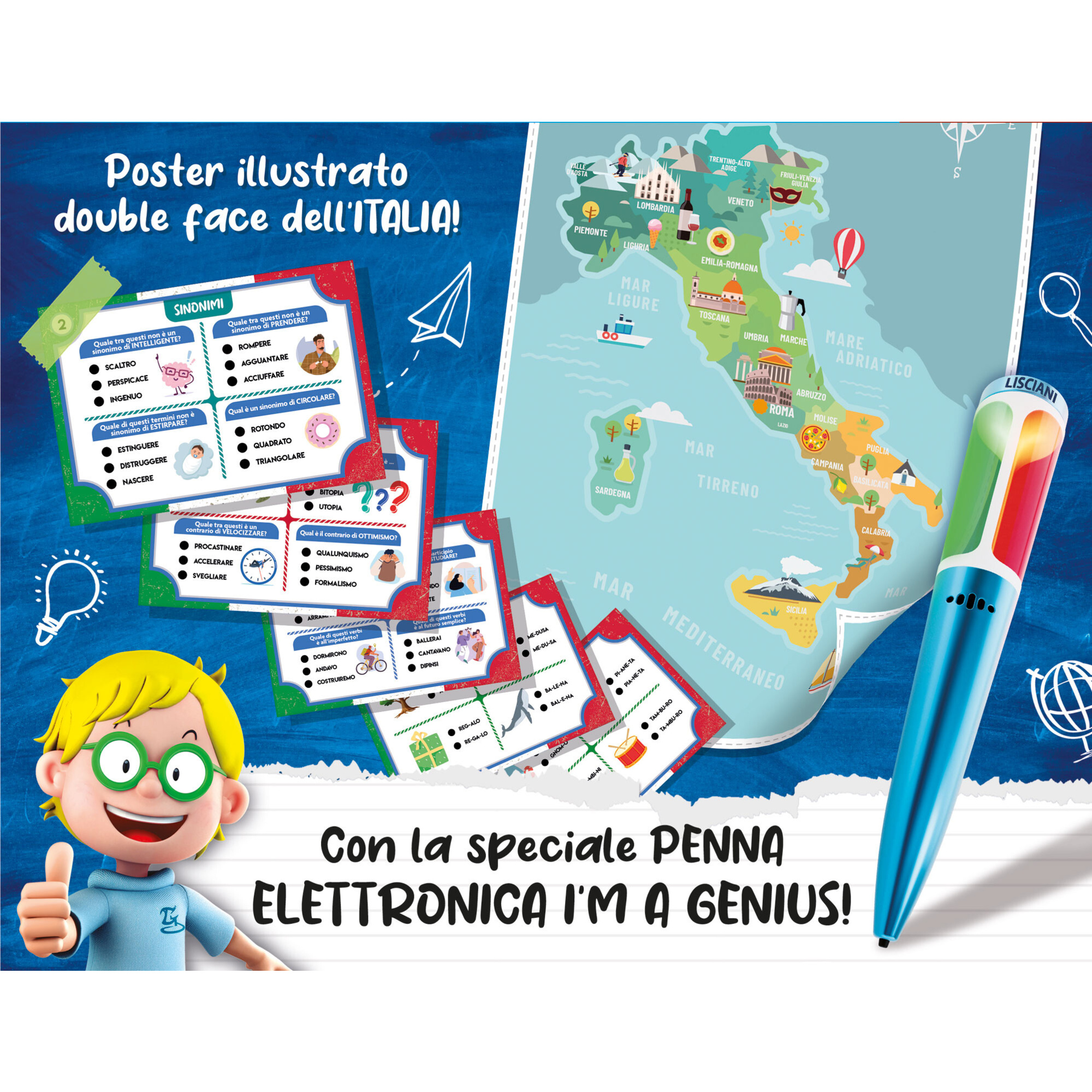 I'm a genius raccolta giochi smart school italiano - LISCIANI