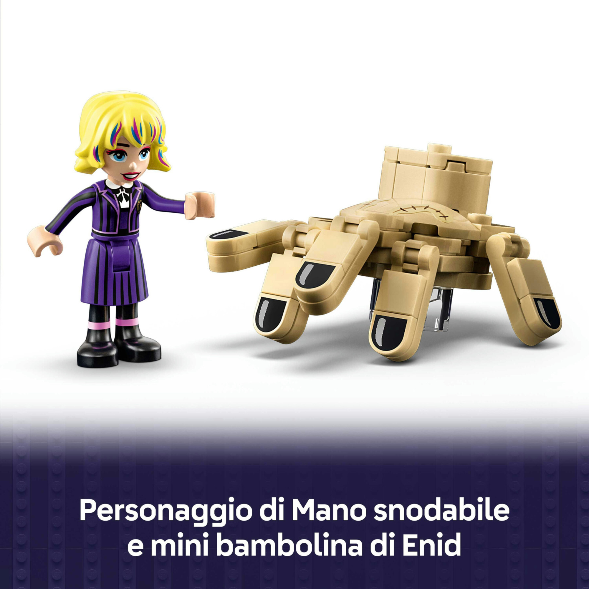 Lego - 76785 - wednesday appartamento di mano con personaggi e accessori - Lego