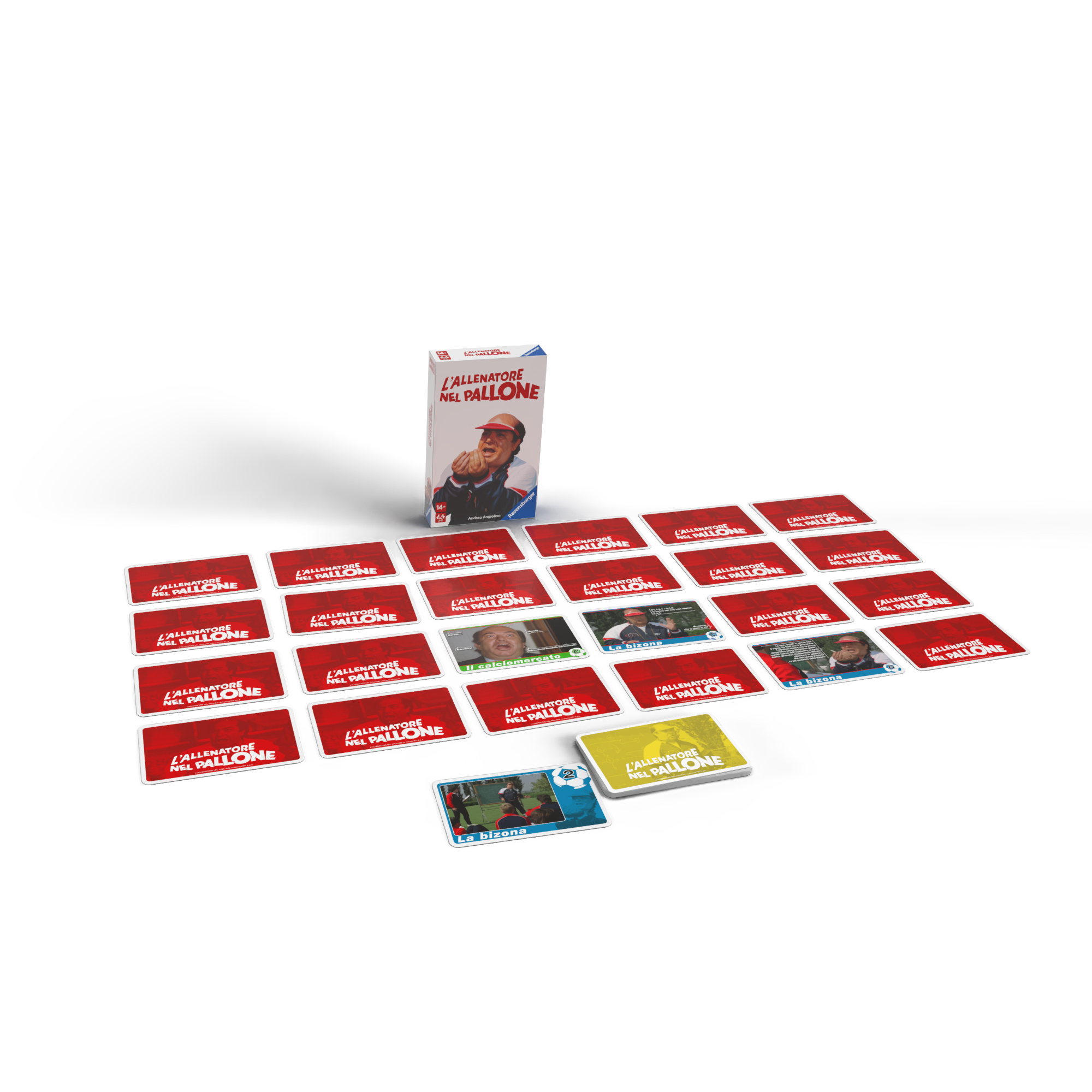 24982 - ravensburger, l'allenatore nel pallone, boomer's collection, gioco per famiglie da 2 a 5 giocatori, 14+ - RAVENSBURGER