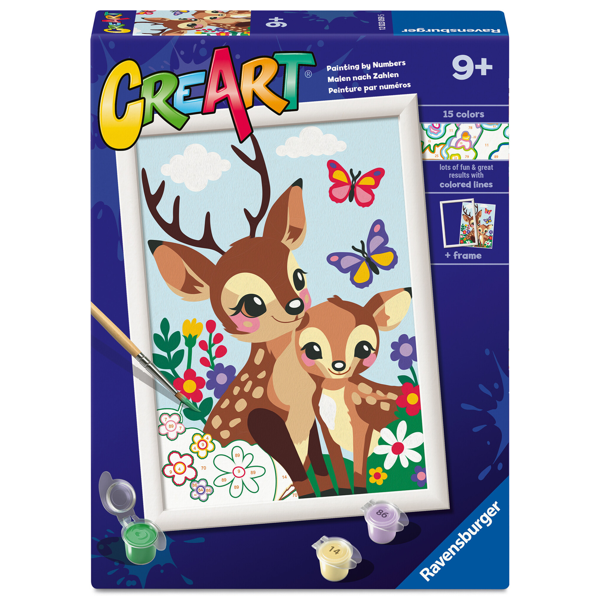 Ravensburger - creart cerbiatti adorabili 9+ - RAVENSBURGER