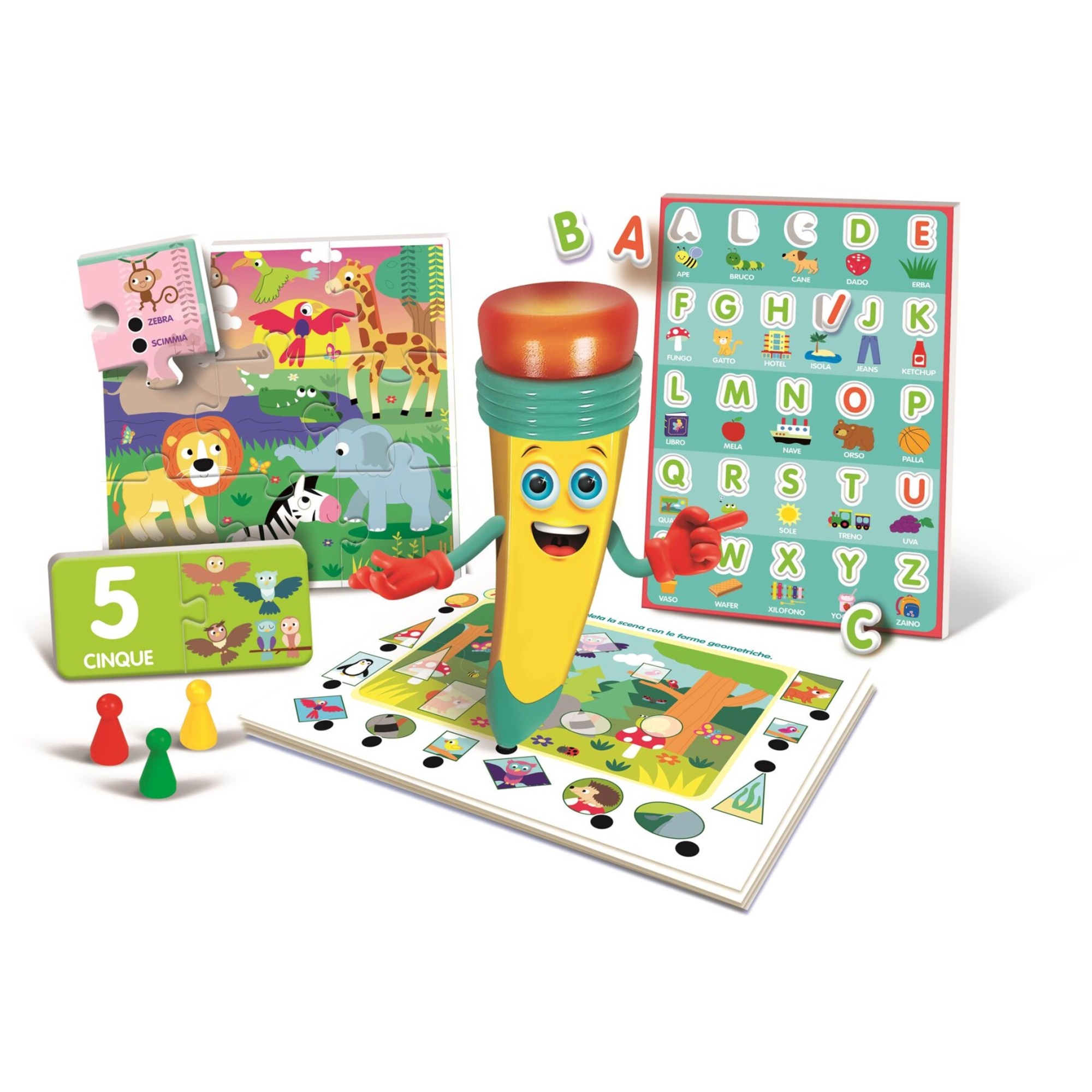 Clementoni - penna parlante - 60 giochi - 16494 - CLEMENTONI, SAPIENTINO