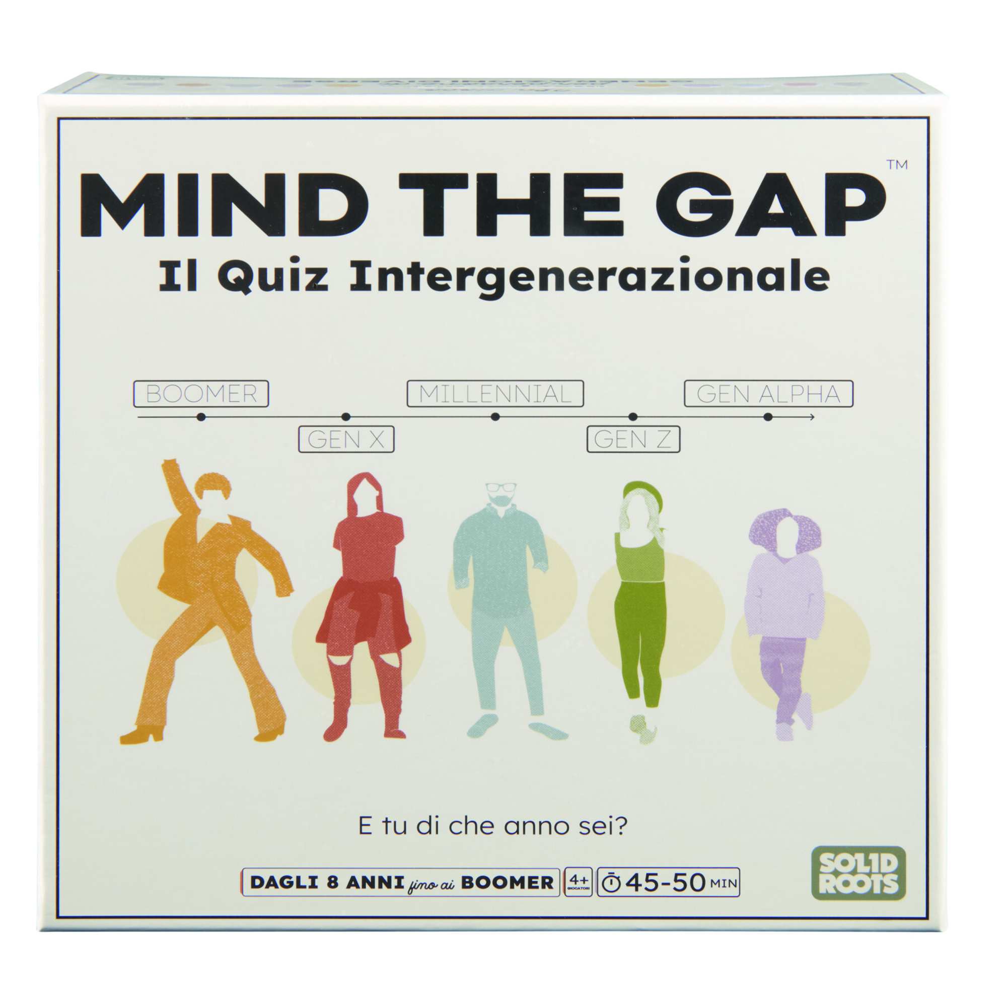 Mind the gap – quiz intergenerazionale 2.000 domande 8+ - spin master - SPIN MASTER
