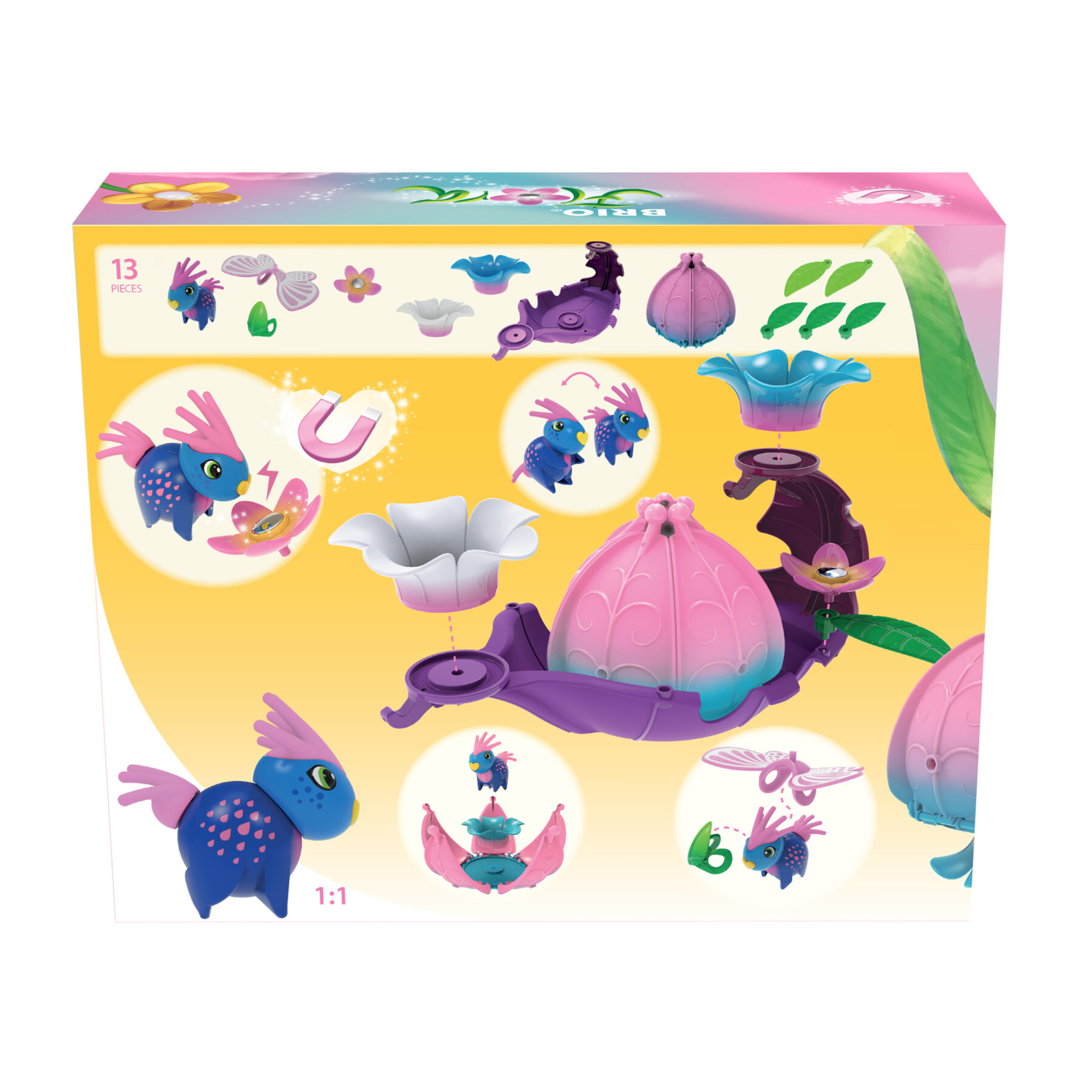 Brio flora - barca a foglia di lily - BRIO, RAVENSBURGER