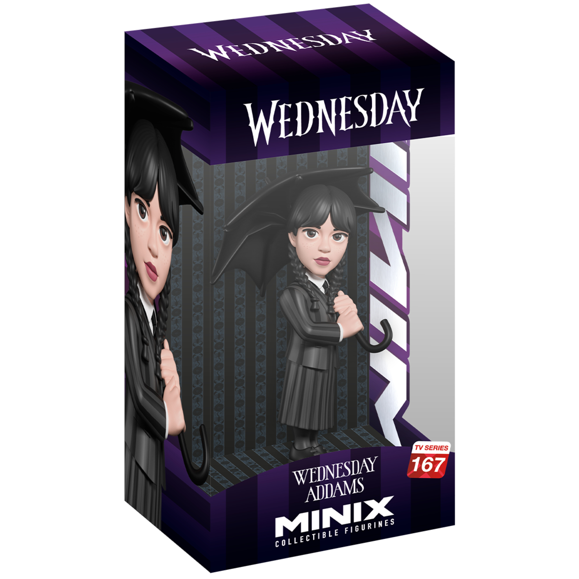 Minix collectible figurines - wednesday addams umbrella - MINIX