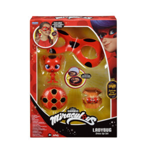 Miraculous ladybug - set trasformazione costume con maschera e accessori - MIRACULOUS, BANDAI