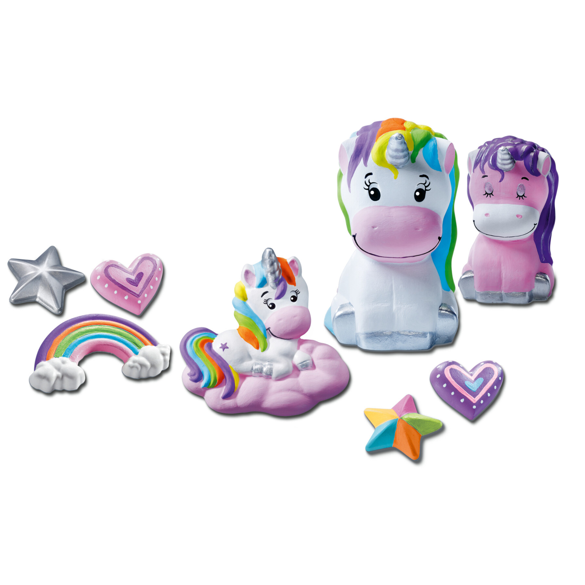 Ravensburger - be creative midi xl: creazioni in gesso unicorni, attività creativa, a partire da 7 anni - RAVENSBURGER