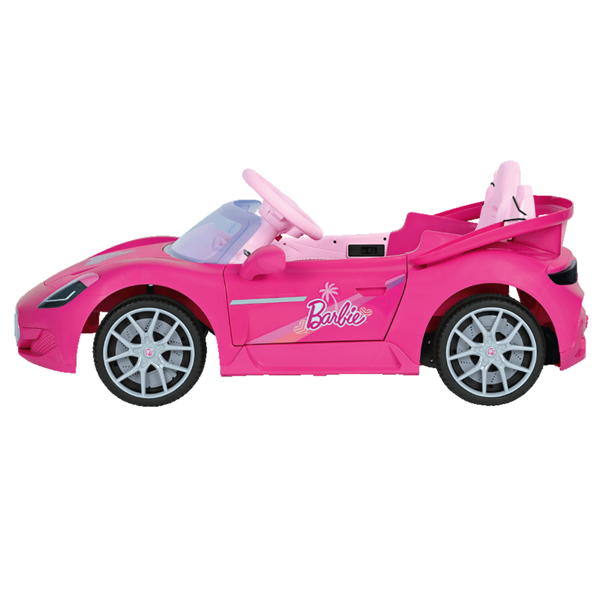 Barbie - veicolo elettrico radiocomando con luci, suoni e 2 sedili - Peg Perego