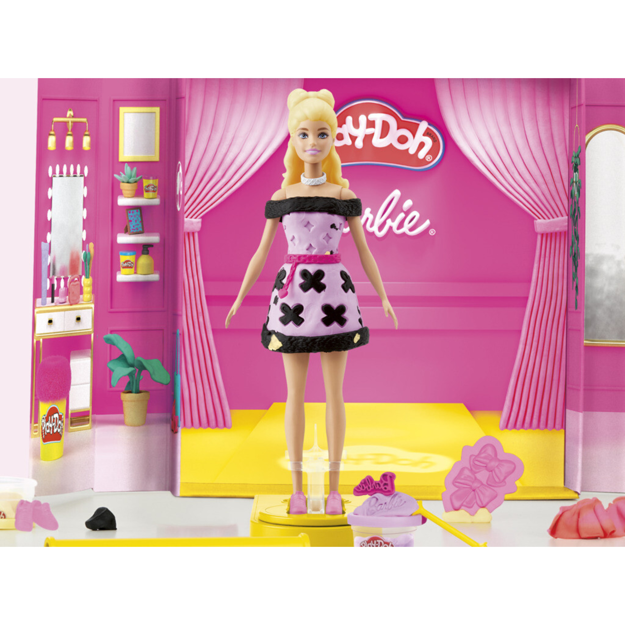 Play-doh barbie designer fashion show - PLAY-DOH, Barbie