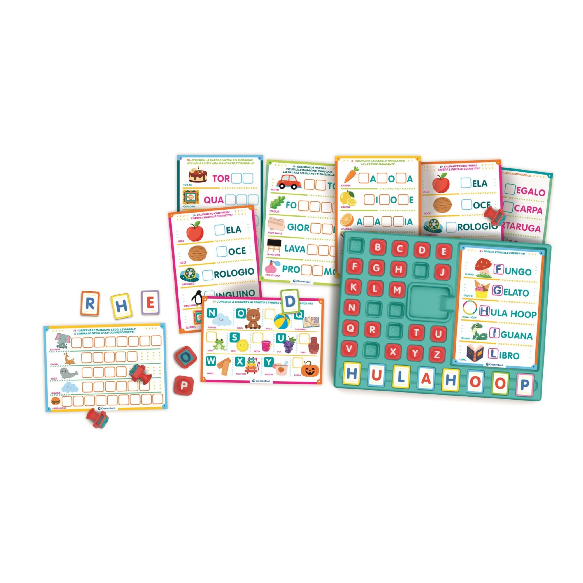 Clementoni - timbri dalla a alla z - 16693 - CLEMENTONI, SAPIENTINO