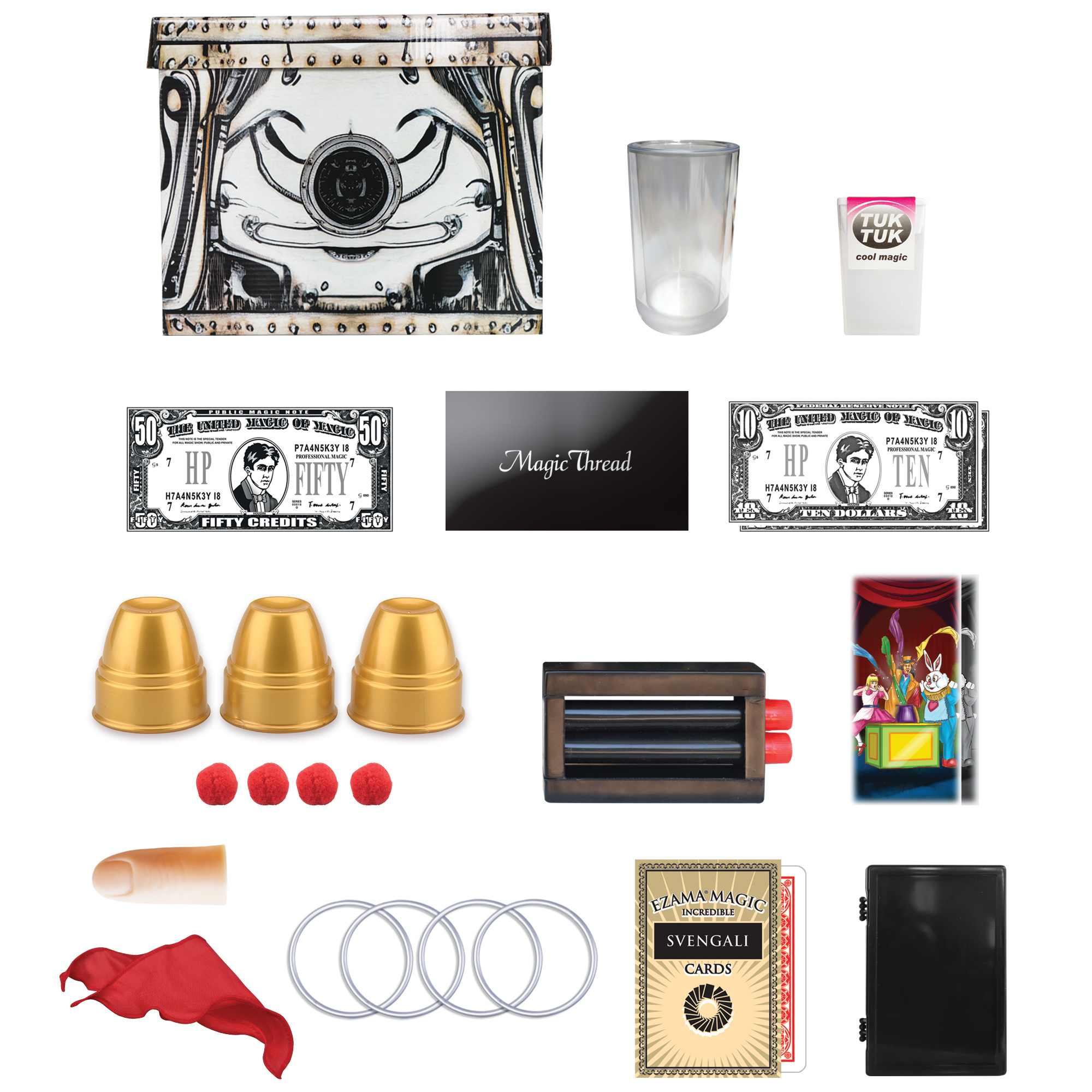 Scatola magica con 50 trucchi - kit magia per principianti - ZIG ZAG