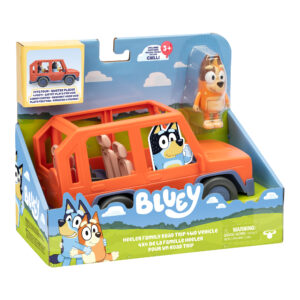Bluey - veicolo jeep con chilli, amico di bluey per una perfetta gita in famiglia - BLUEY