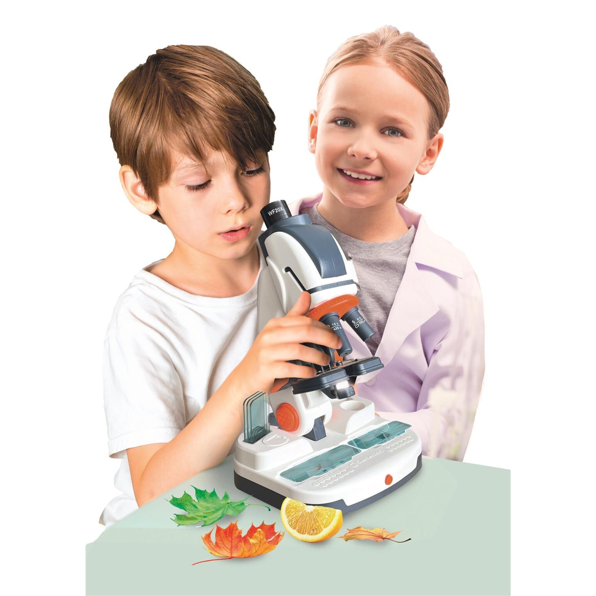 Clementoni - explorer scope - microscopio interattivo con a.i. e telecamera wifi - 19387 - CLEMENTONI