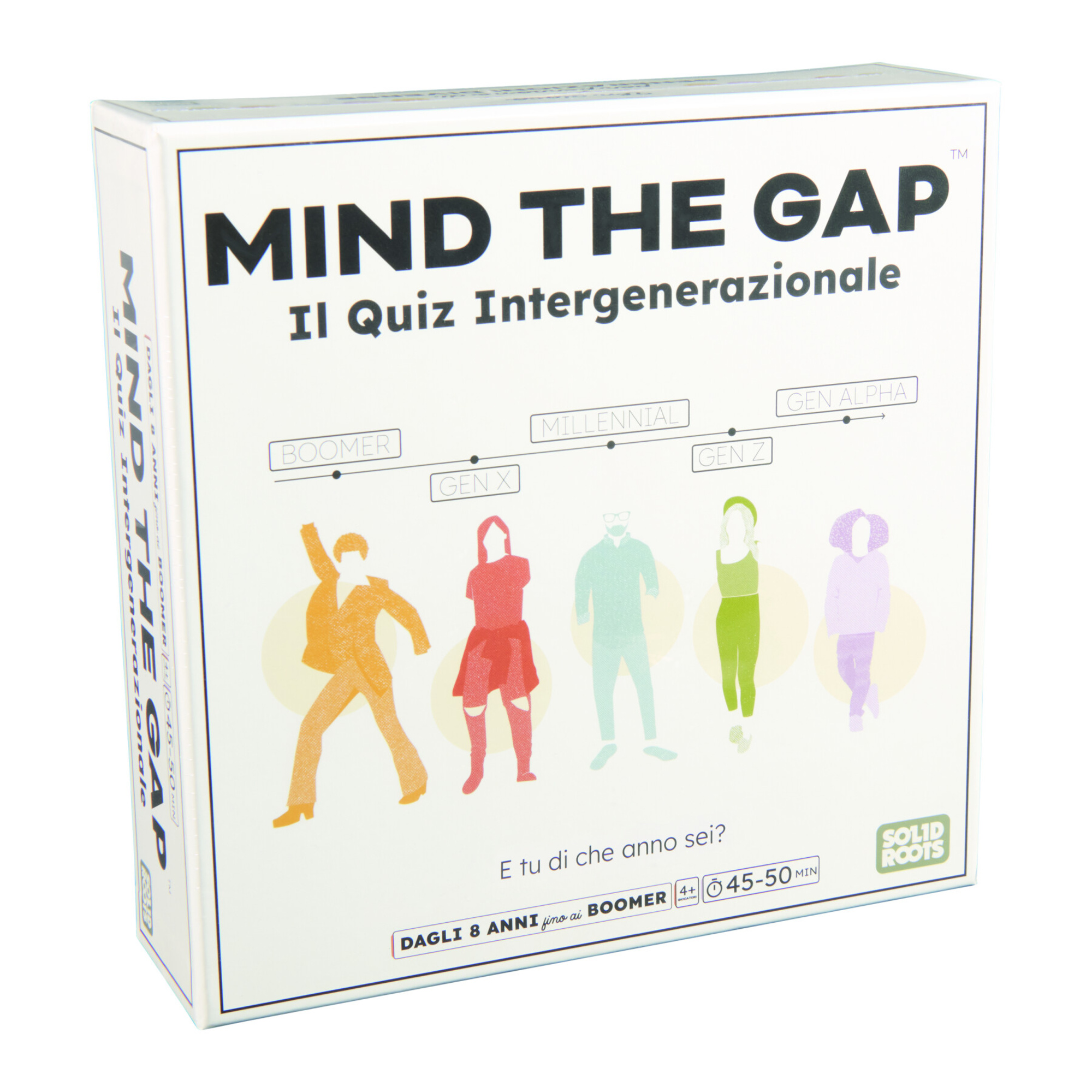 Mind the gap – quiz intergenerazionale 2.000 domande 8+ - spin master - SPIN MASTER