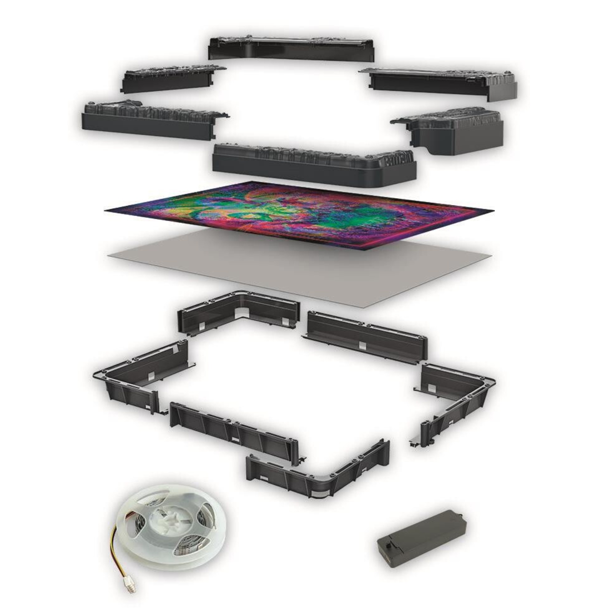 Clementoni - metamorphic art collection - the uspide down - 35155 - CLEMENTONI