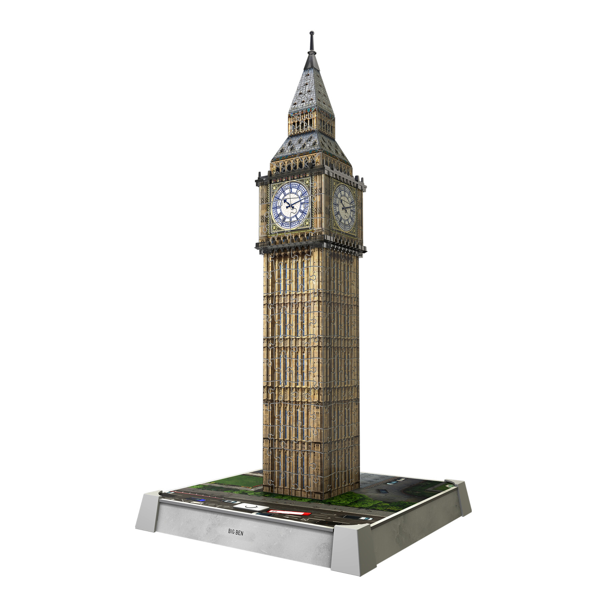 Puzzle 3d iconico: big ben - replica dettagliata in un affascinante modello puzzle 3d - RAVENSBURGER