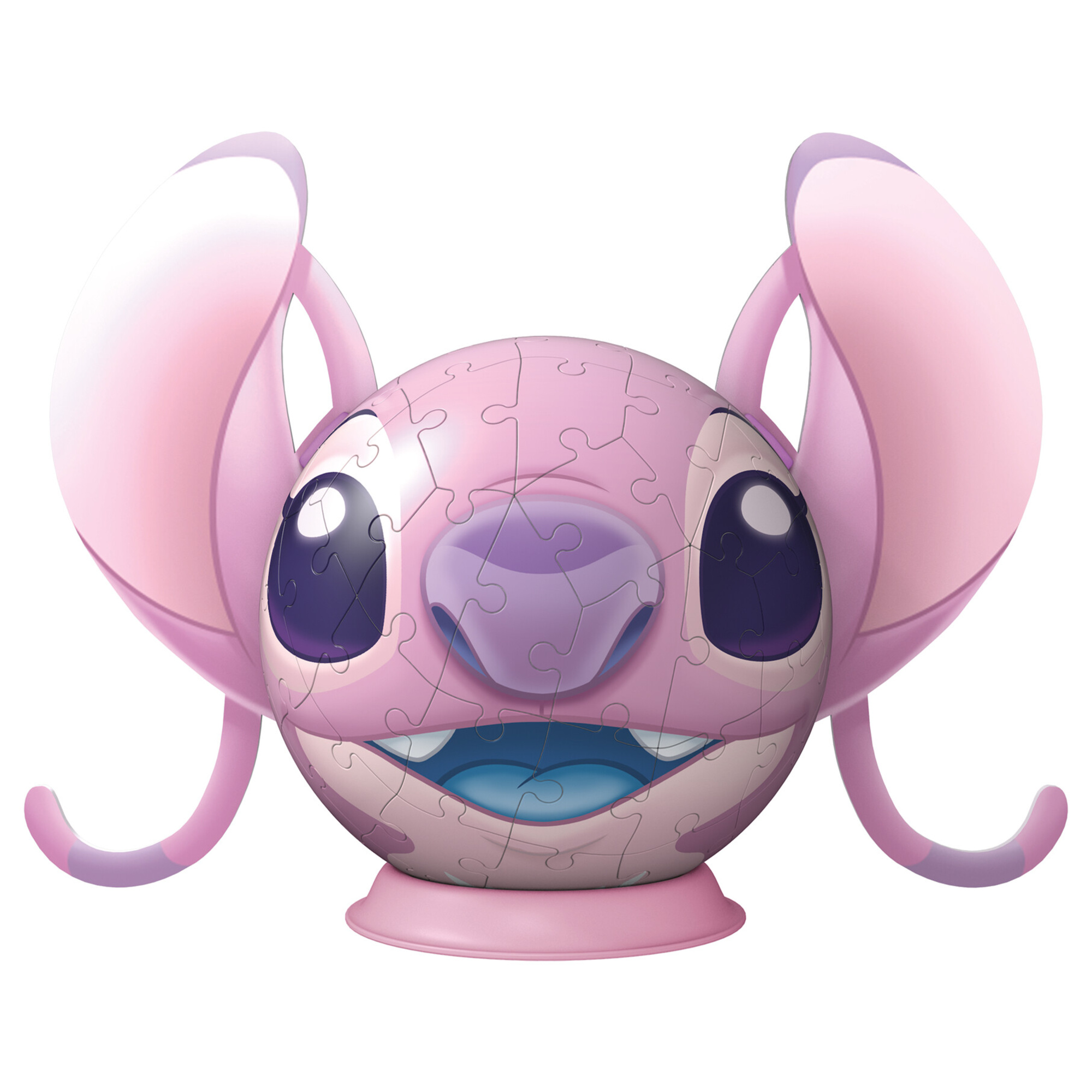Ravensburger - 3d puzzle disney angel con le orecchie, 72 pezzi, 6+ anni - Disney Stitch