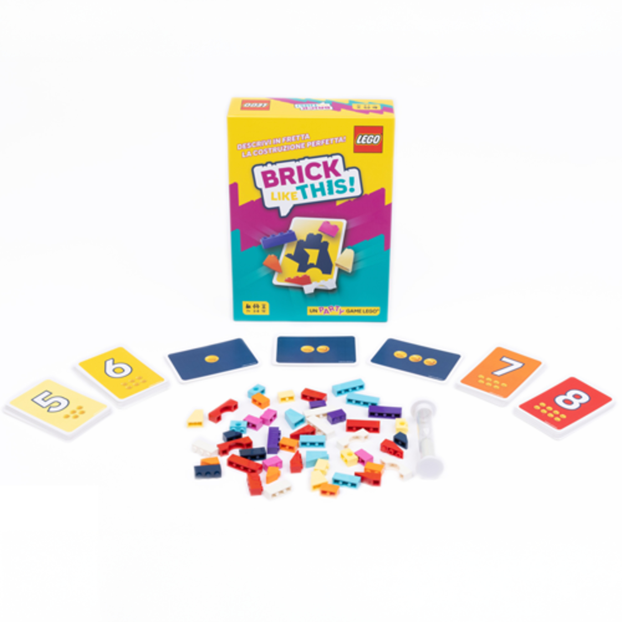 Brick like this! gioco da tavolo, edizione in italiano,  dai 7 anni in su - ASMODEE, Lego