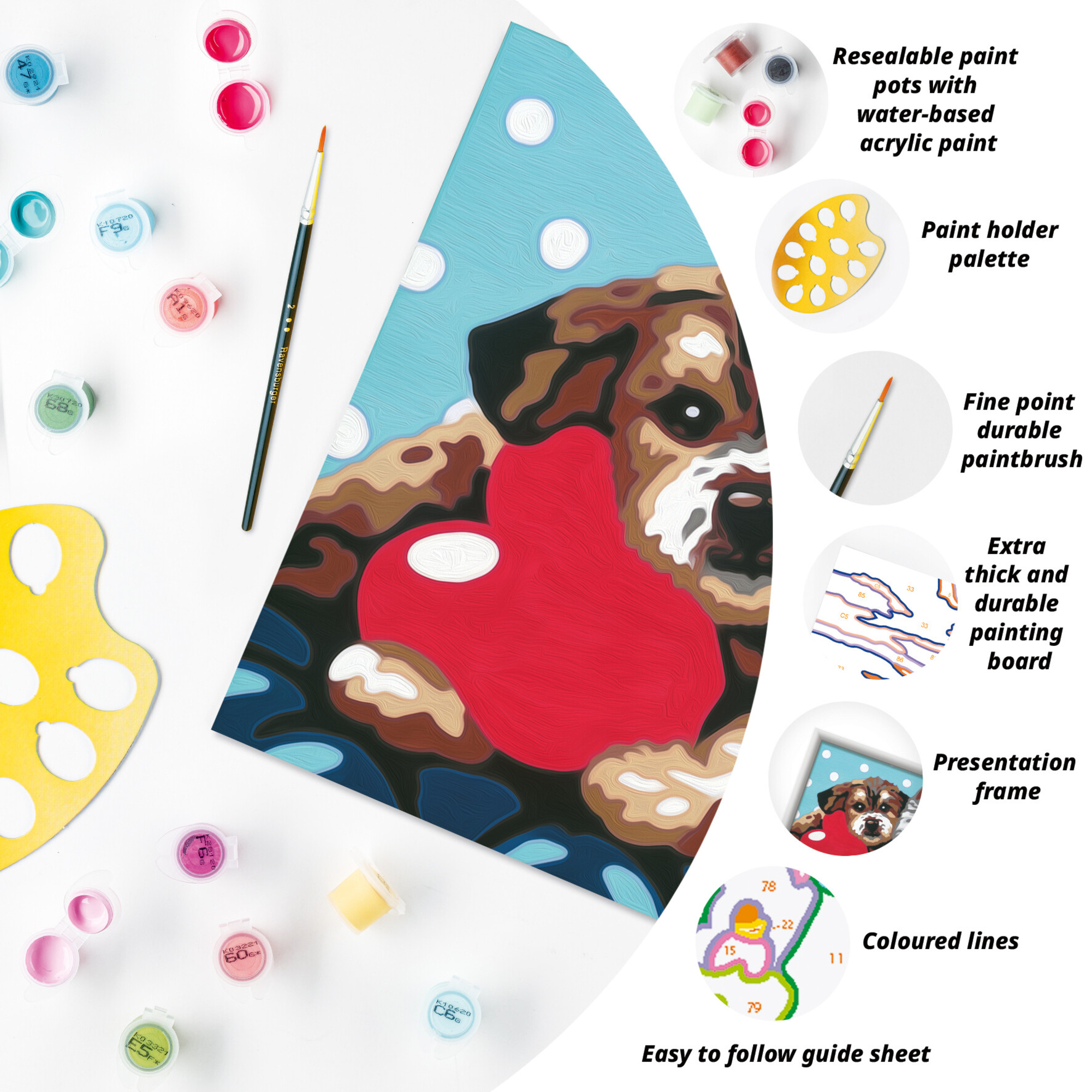 Ravensburger - creart amici a 4 zampe 7+ - RAVENSBURGER