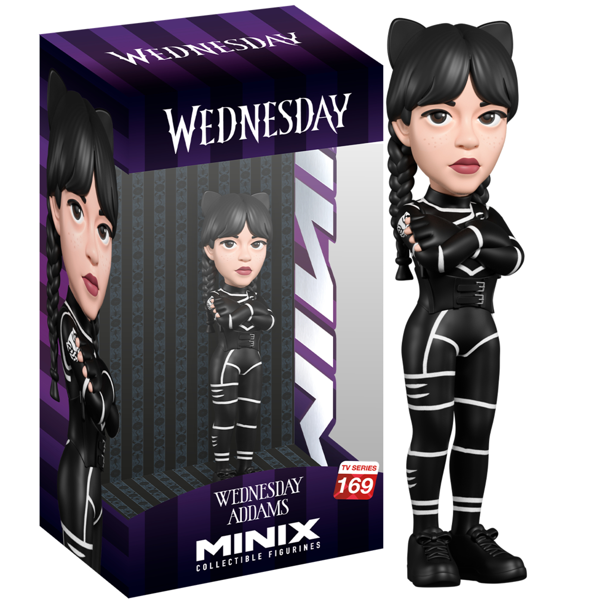Minix collectible figurines - wednesday addams costume da gatto - MINIX