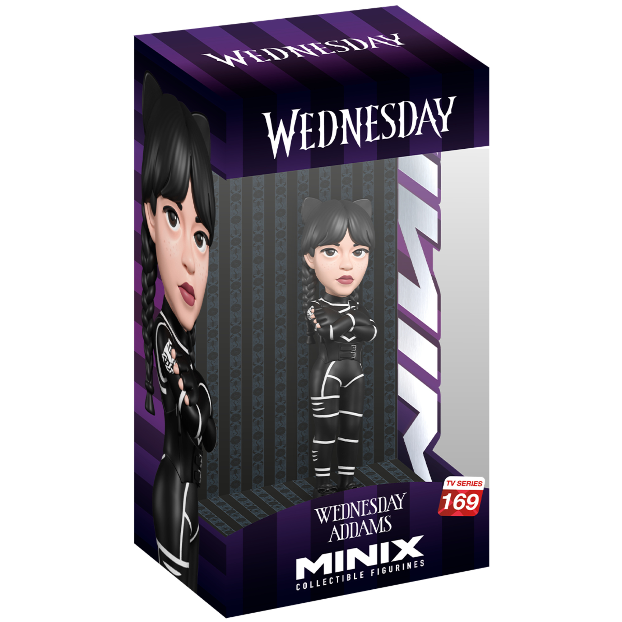 Minix collectible figurines - wednesday addams costume da gatto - MINIX