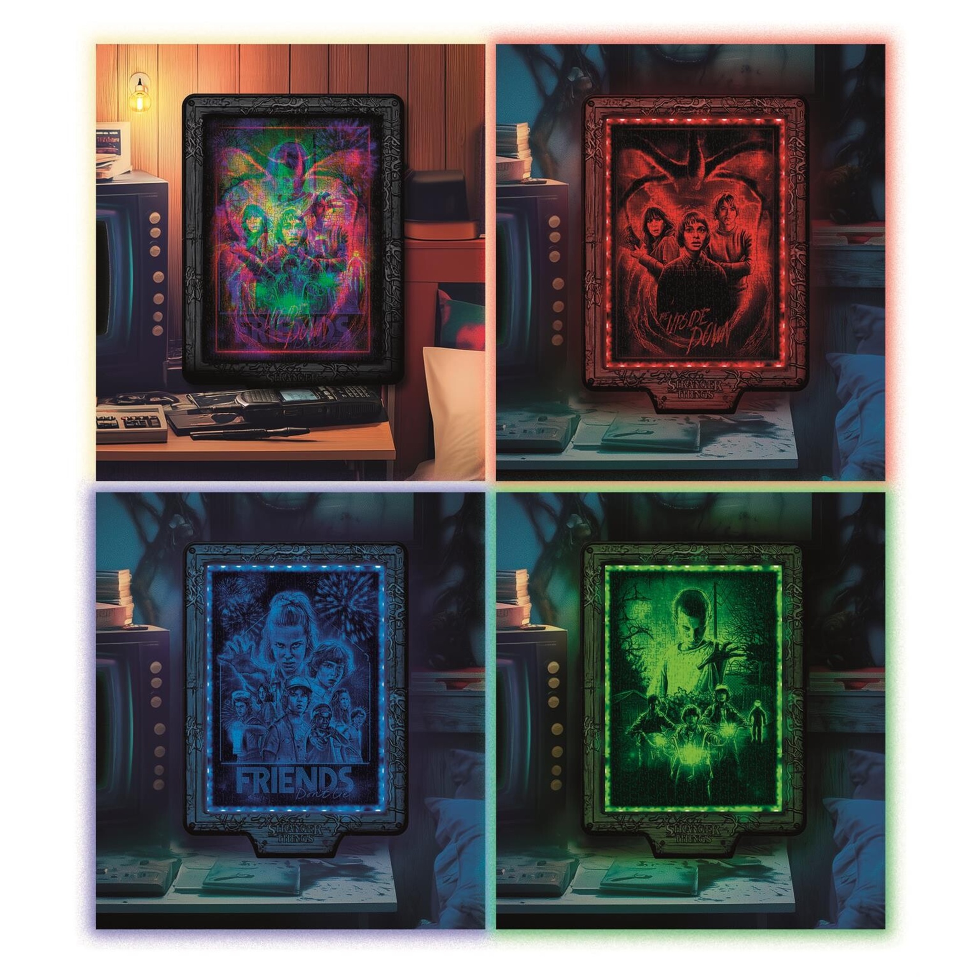 Clementoni - metamorphic art collection - the uspide down - 35155 - CLEMENTONI