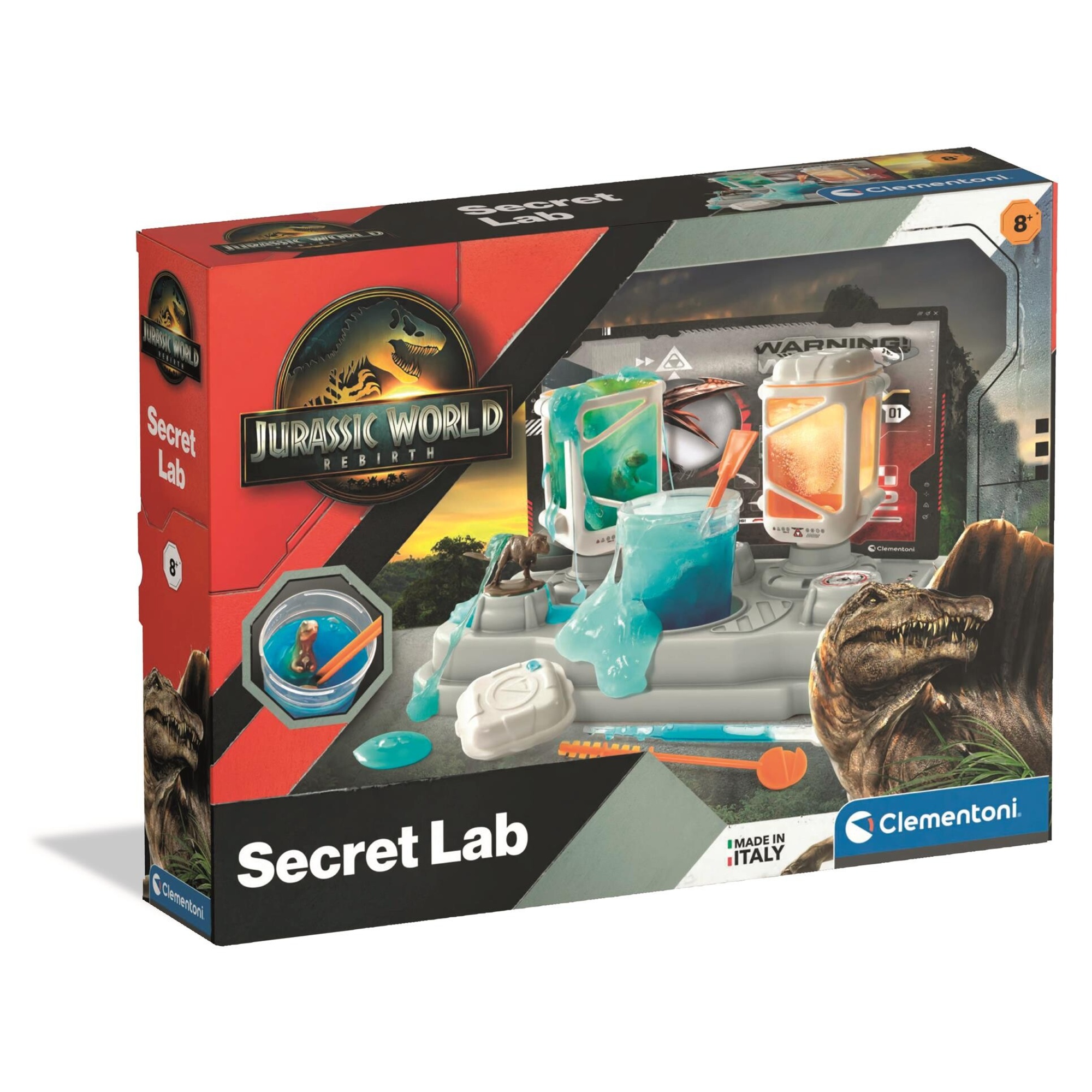 Clementoni - jurassic world - secret lab - 19435 - CLEMENTONI, Jurassic World