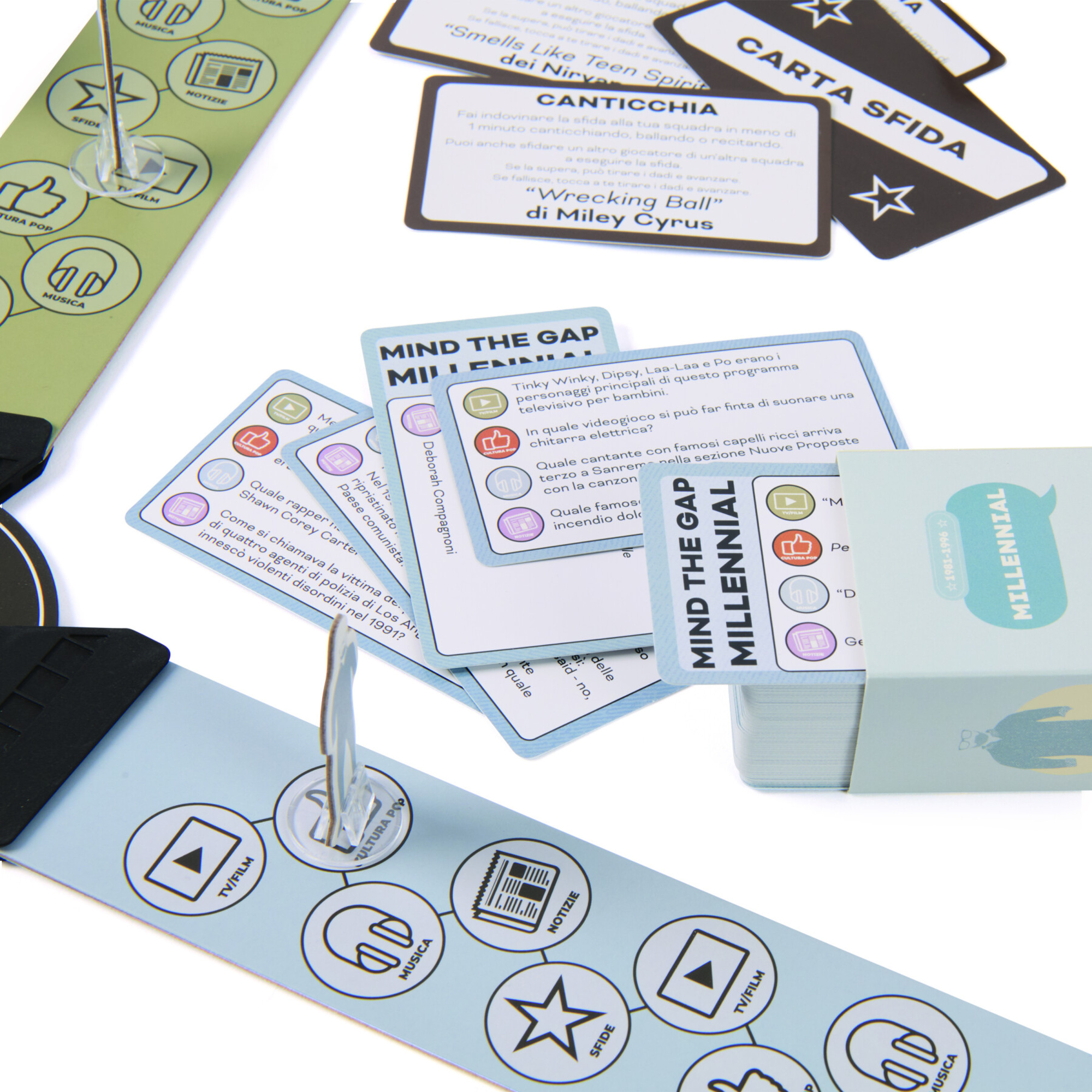 Mind the gap – quiz intergenerazionale 2.000 domande 8+ - spin master - SPIN MASTER