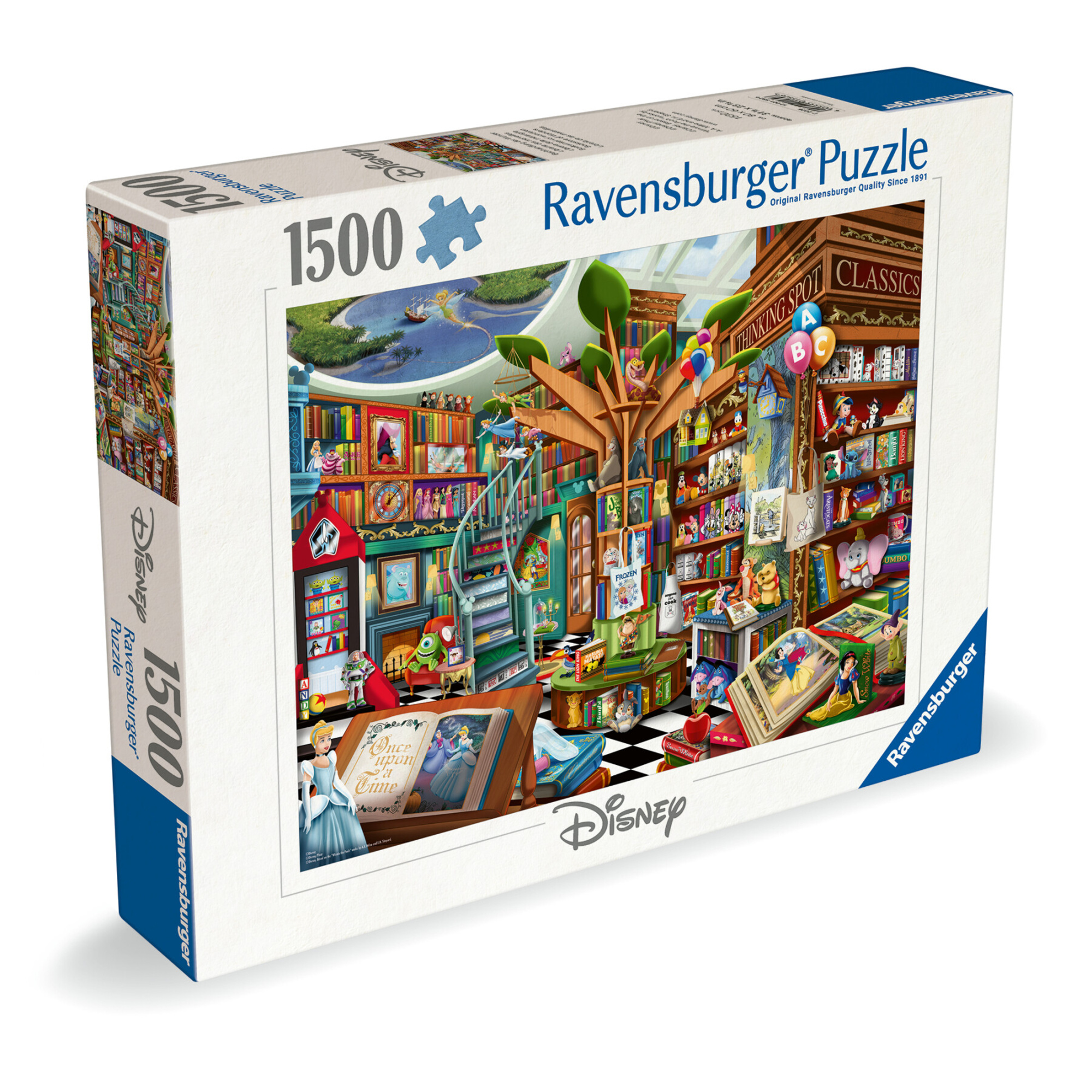 Ravensburger - puzzle disney story book, 1500 pezzi, puzzle adulti - RAVENSBURGER, Disney