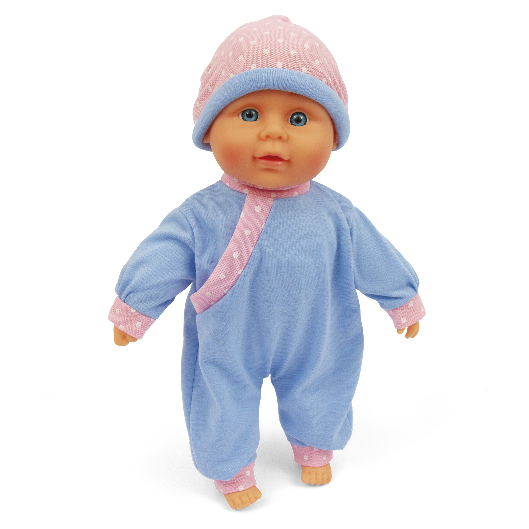 Bambola vicky 29 cm - prime paroline, ride e piange assortito in 2 modelli - 