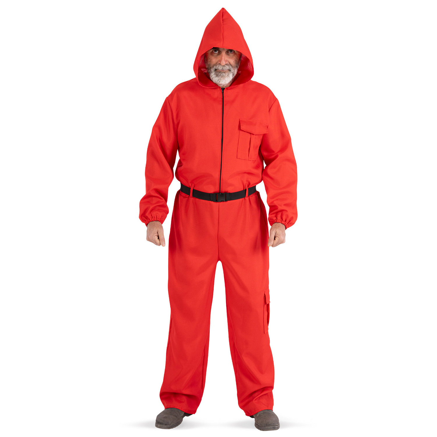 Costume tuta rossa calamaro unisex - CARNIVAL TOYS