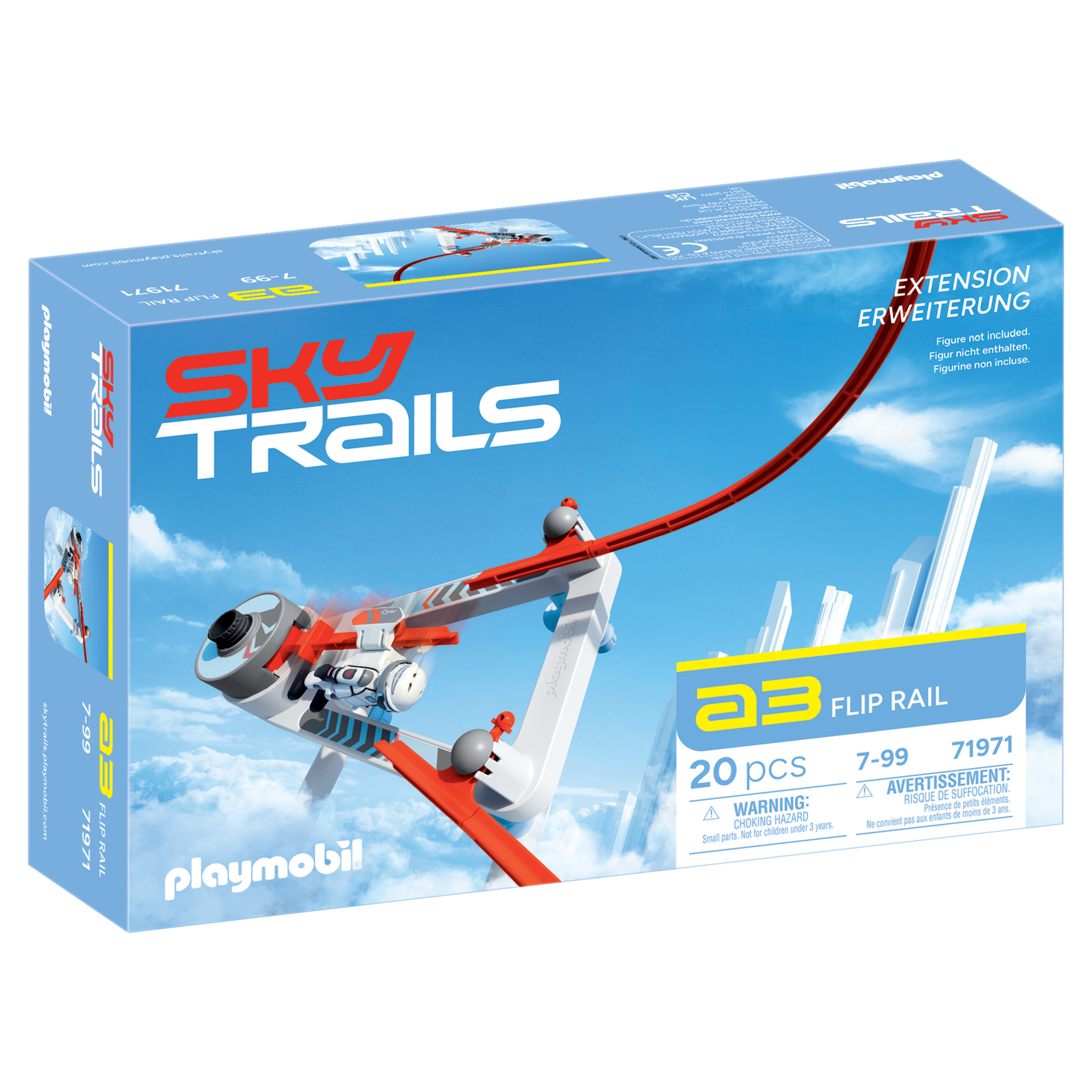 Sky trails 71971 flip rail per bambini dai 7 anni in su - Playmobil
