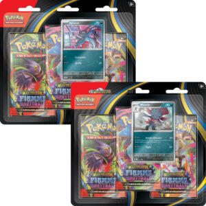 Pokémon megaevoluzione - fiamme spettrali  3 pack blister assortito - POKEMON