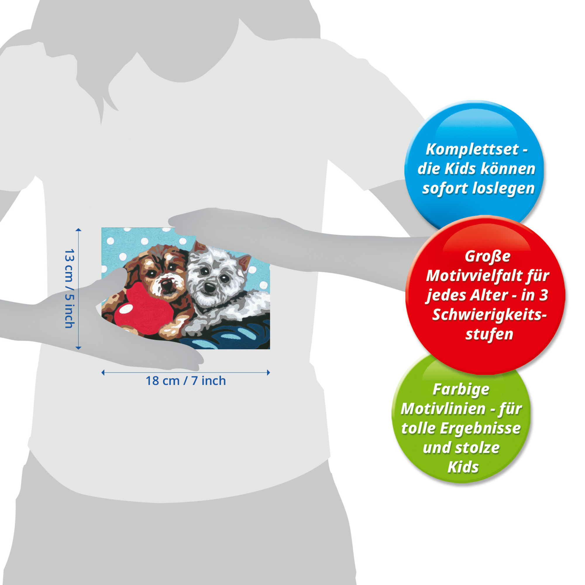 Ravensburger - creart amici a 4 zampe 7+ - RAVENSBURGER