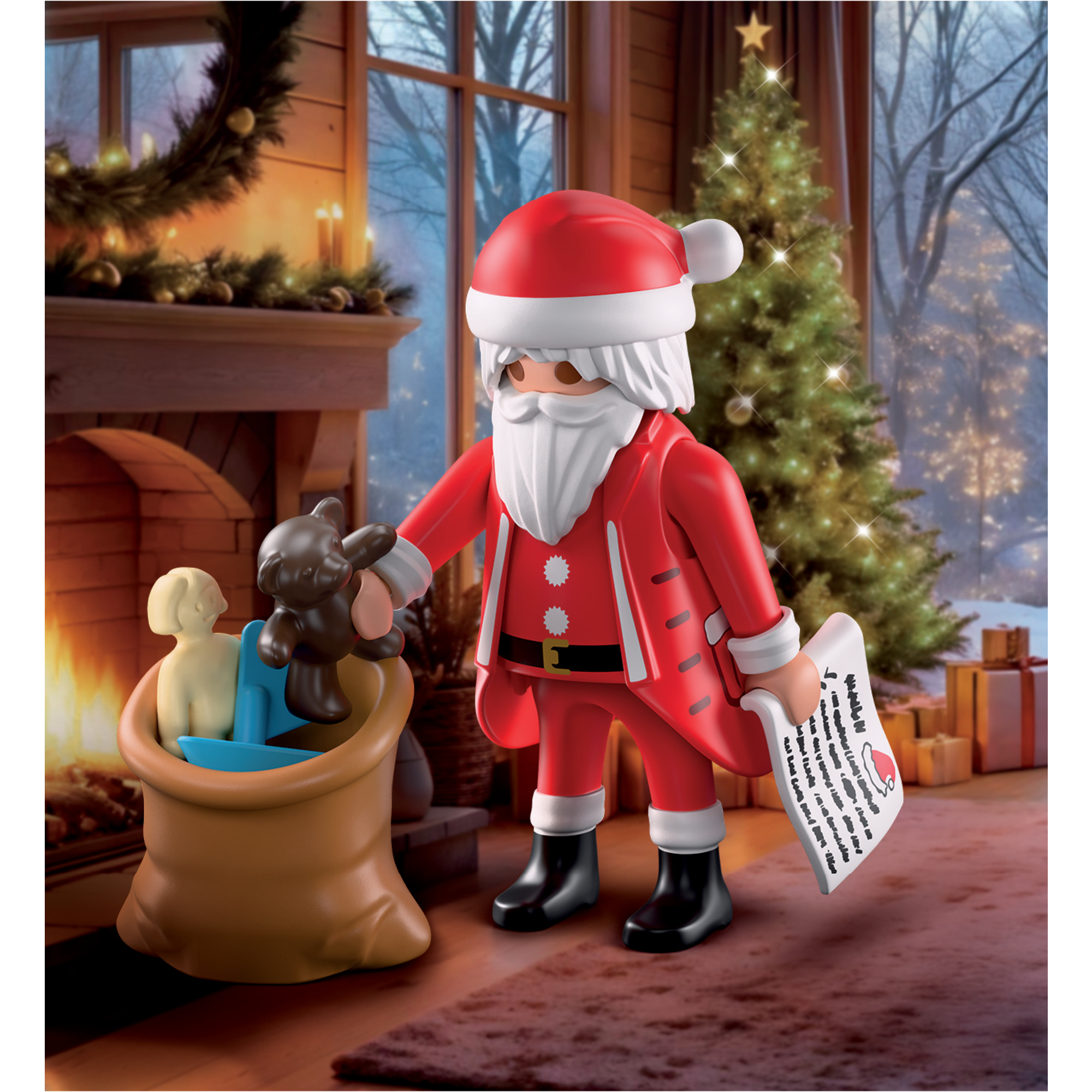 Playmobil special plus 71883 - babbo natale con sacco regali - 4+ - Playmobil