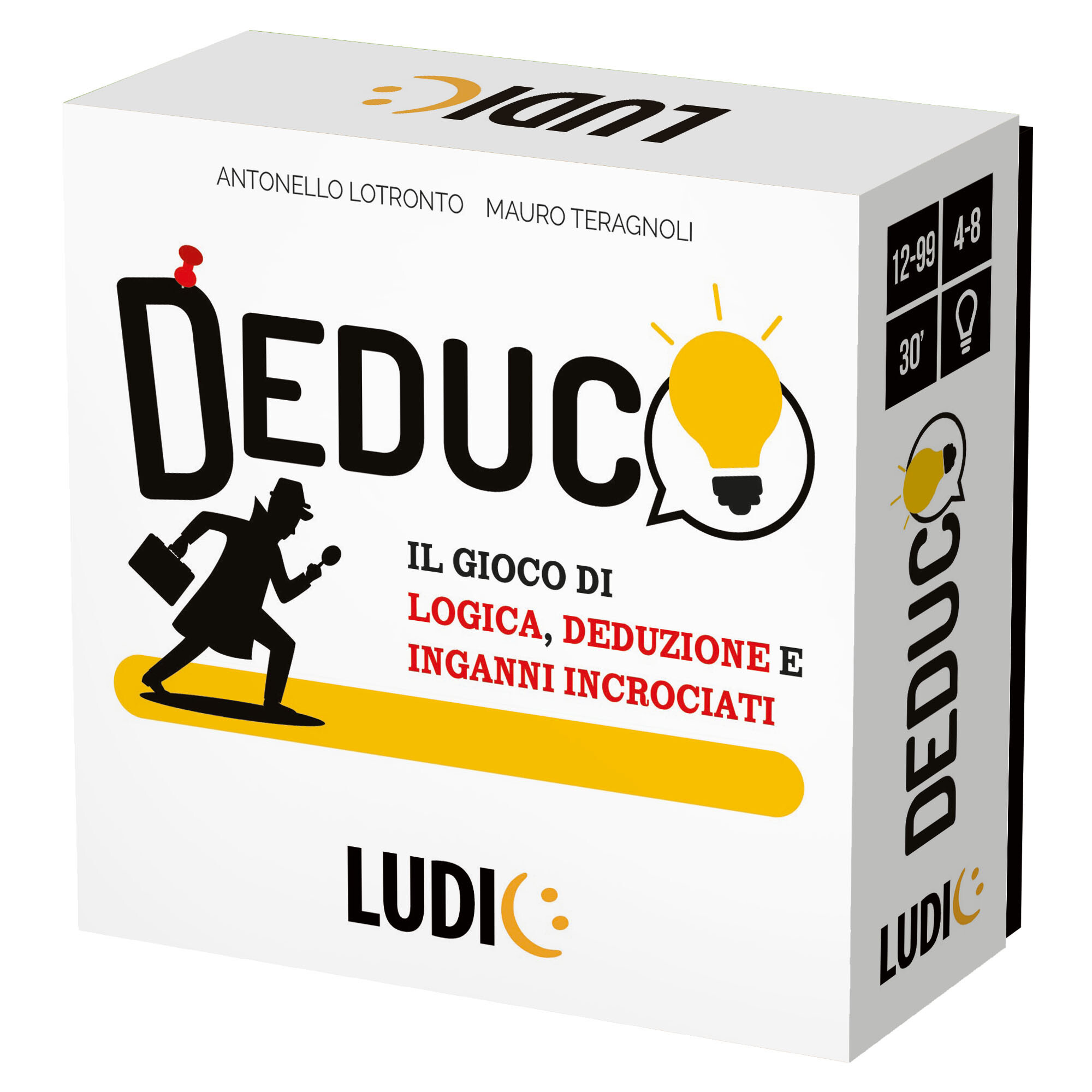 Deduco - gioco di logica, deduzione e bluff intelligente - LUDIC