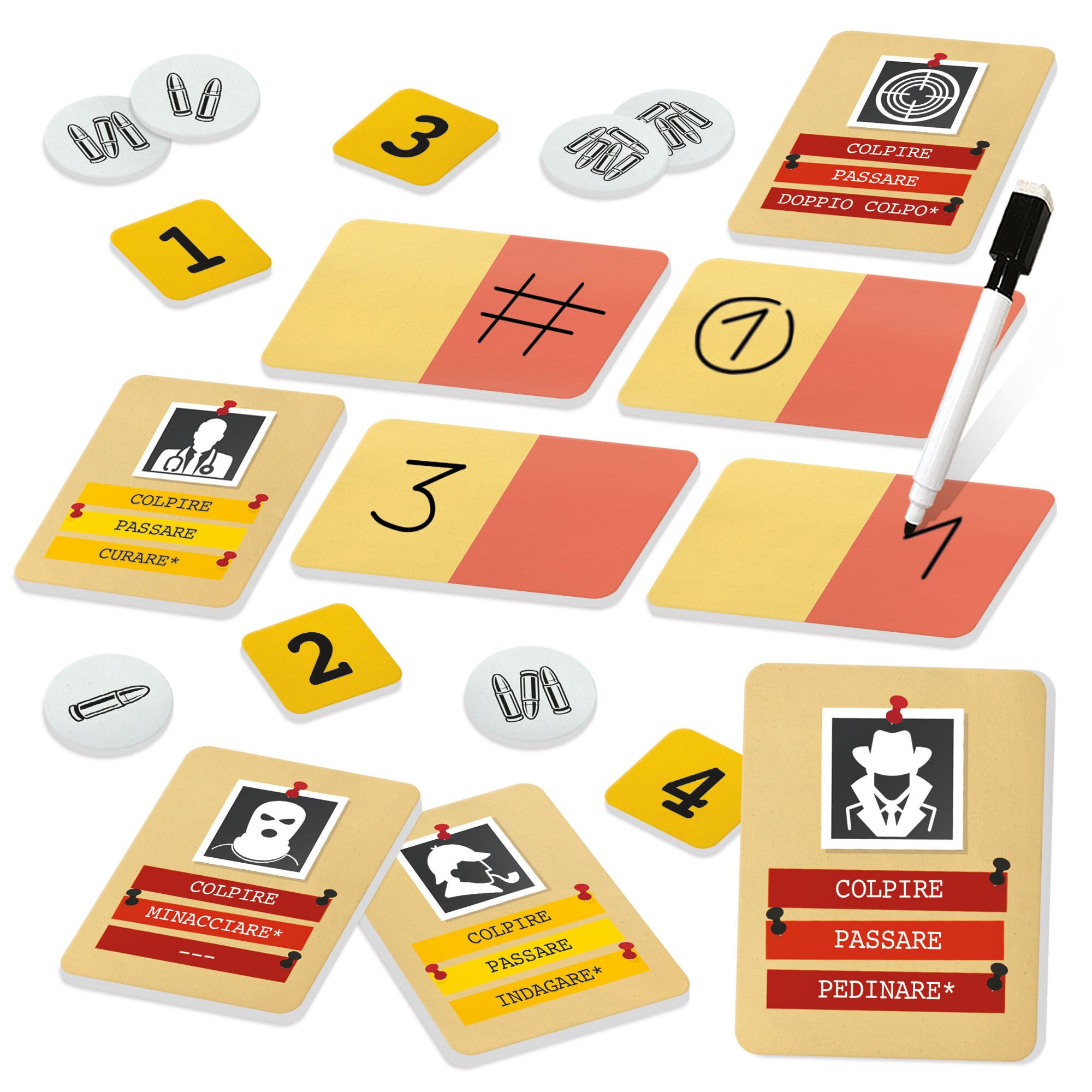 Deduco - gioco di logica, deduzione e bluff intelligente - LUDIC