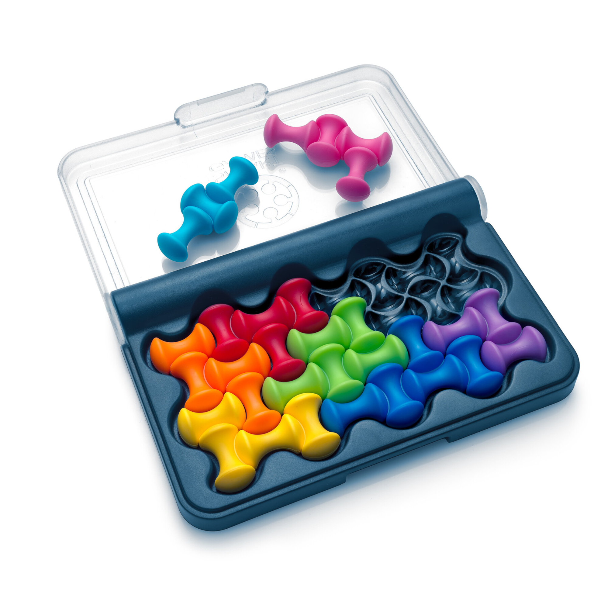 Smart games - iq waves - display 12 pz. - puzzle per bambini dai 6 anni in su - SMART