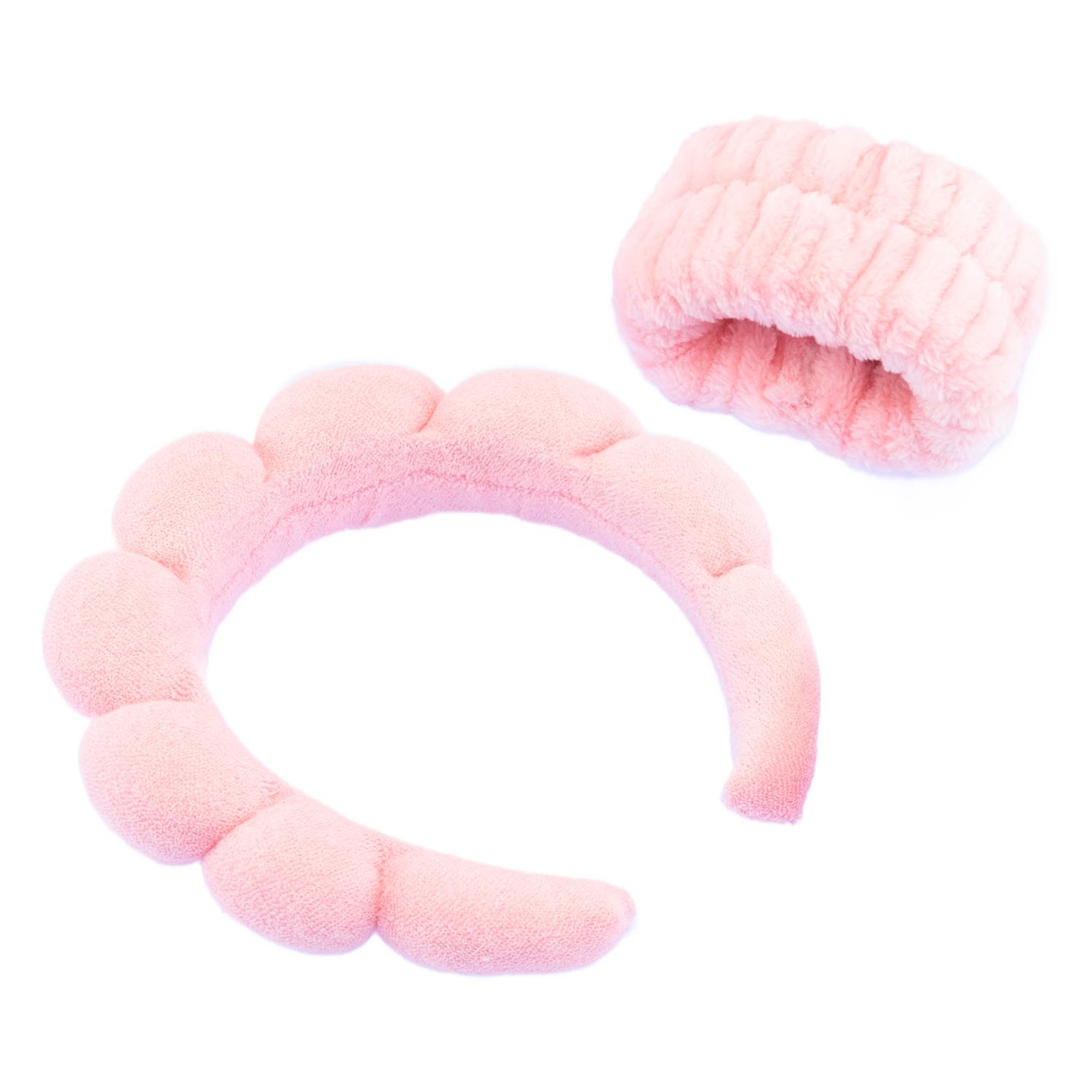 Beauty routine spa accessori – cerchietto e polsini in spugna per bambini - 