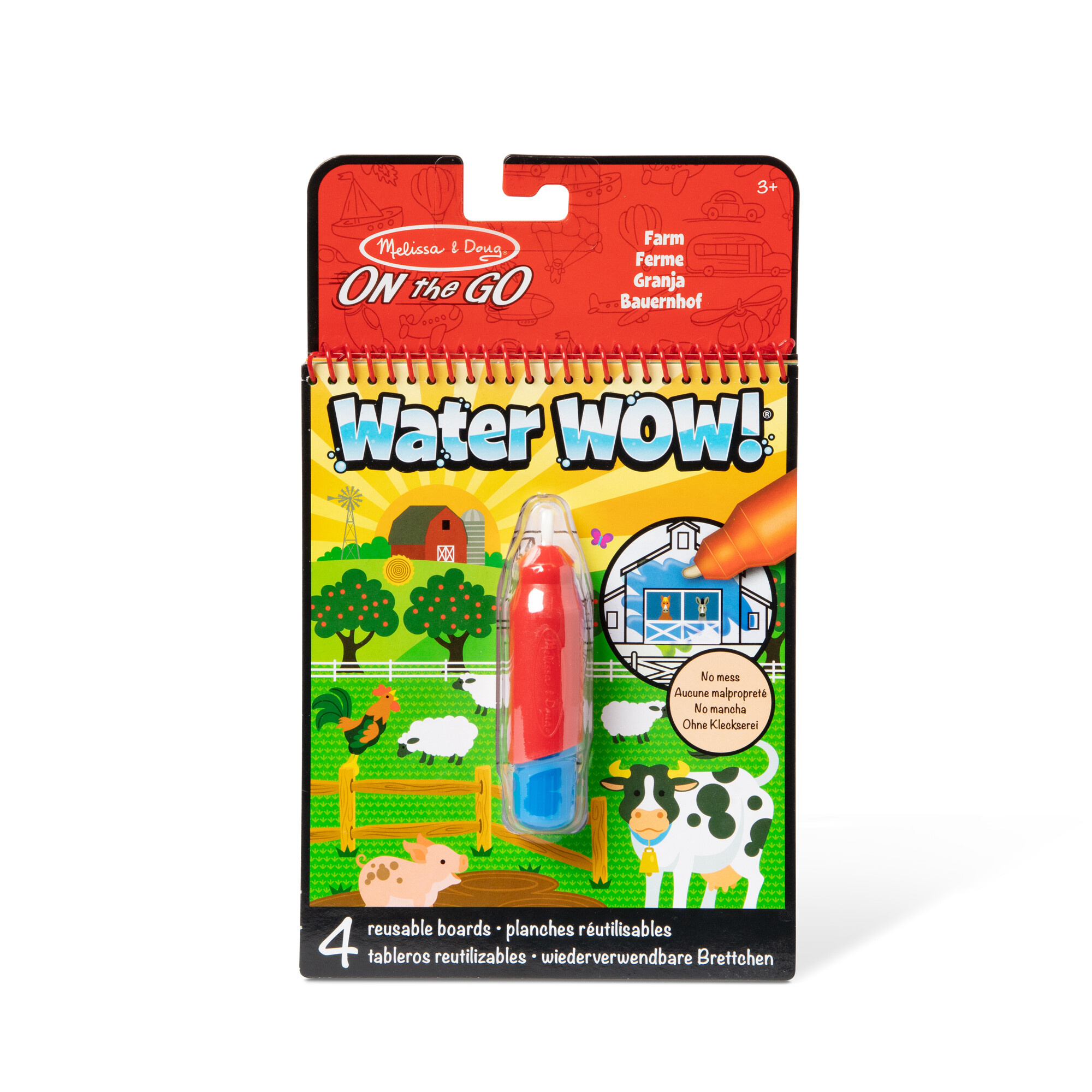 Melissa & doug water wow!  -libro magico assortito in 4 diversi modelli - MELISSA & DOUG